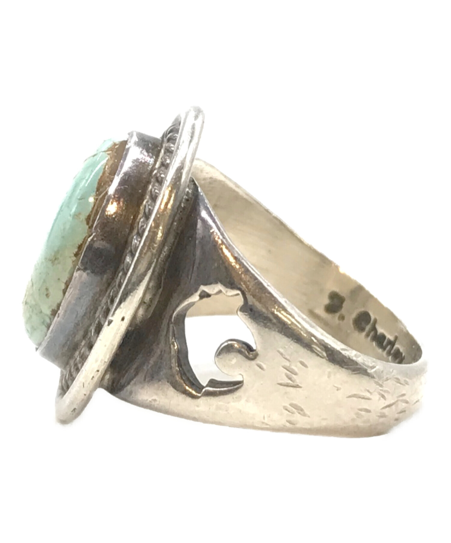 中古・古着通販】NAVAJO (ナバホ) ターコイズリング スカイブルー