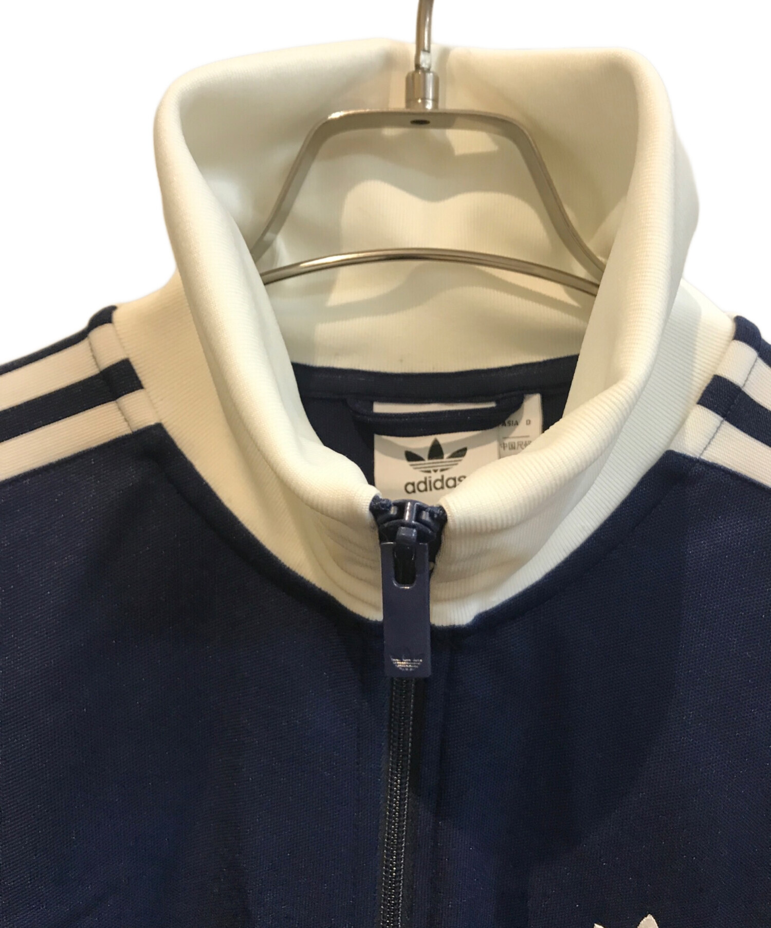 中古・古着通販】adidas (アディダス) トラックジャケット ネイビー