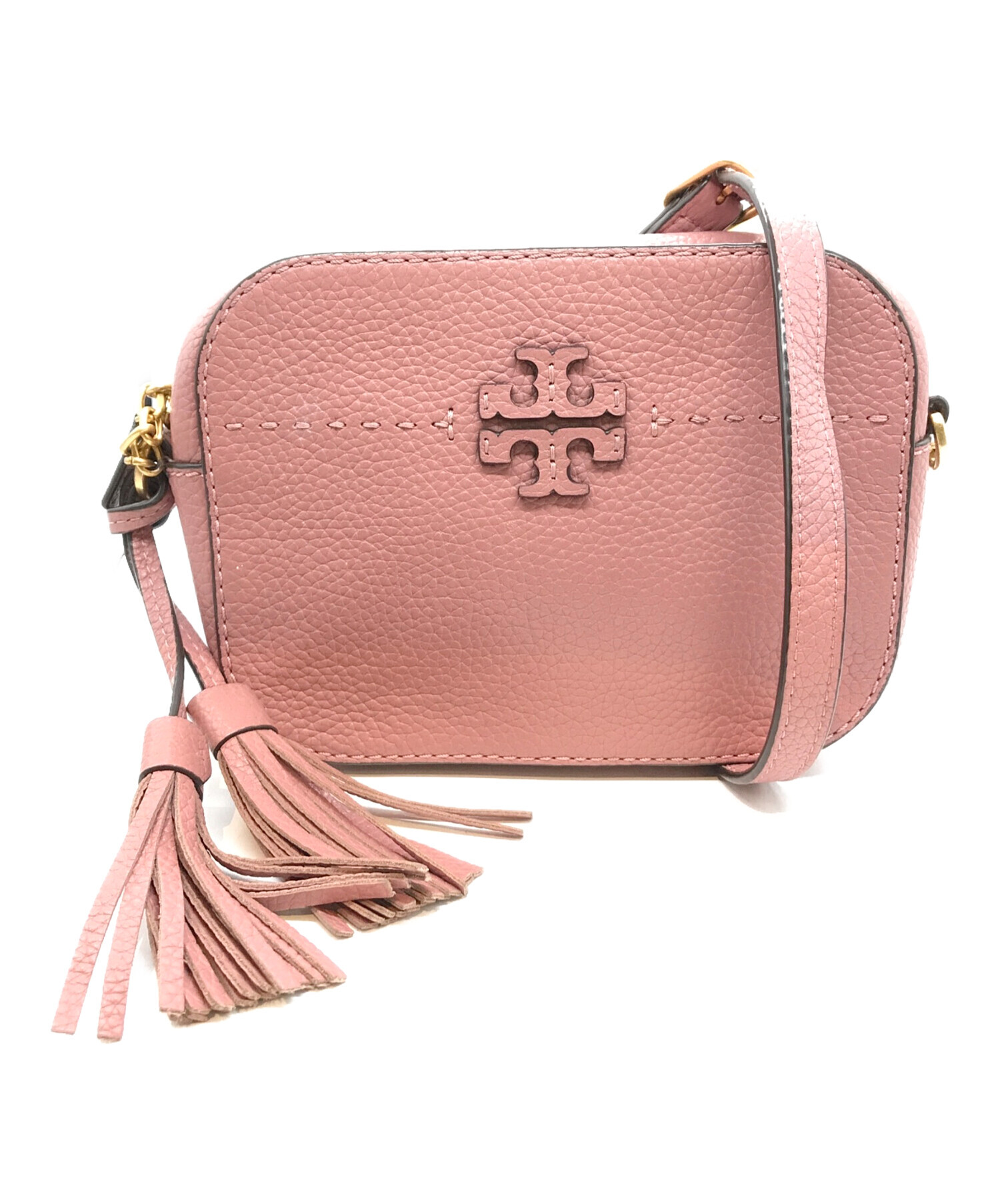 中古・古着通販】TORY BURCH (トリーバーチ) ショルダーバッグ ピンク