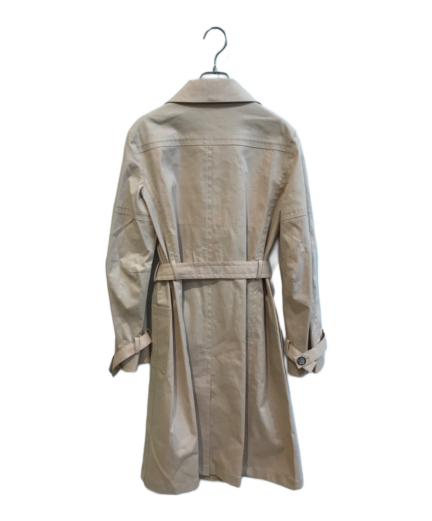 中古・古着通販】CELINE (セリーヌ) ベルテッドゴム引きトレンチコート