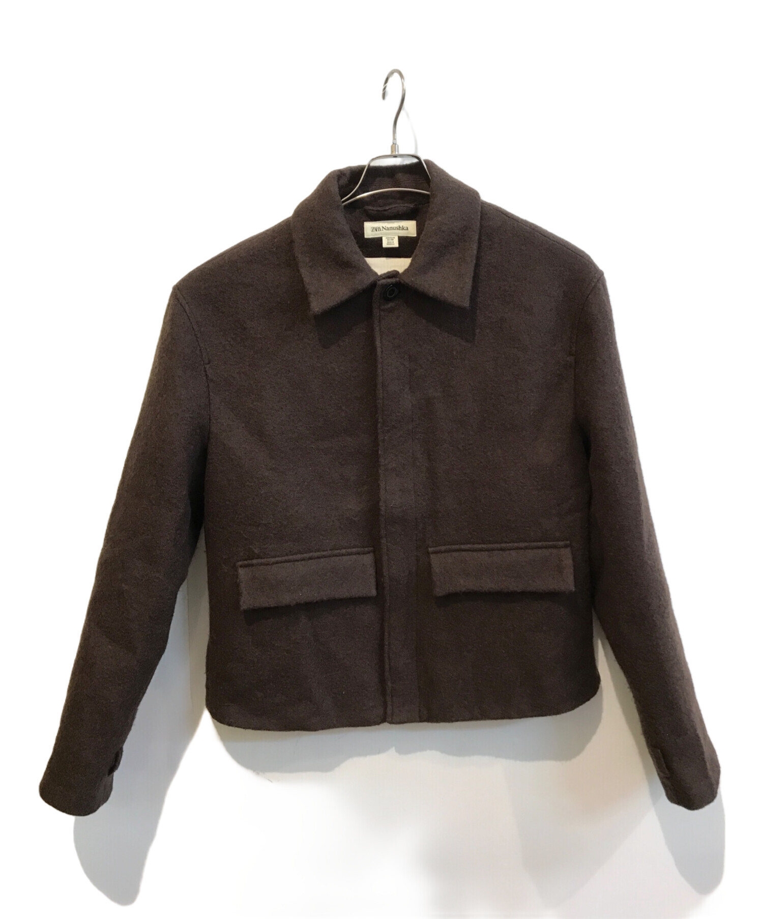 中古・古着通販】ZARA (ザラ) nanushka (ナヌーシュカ) ウールブレンド