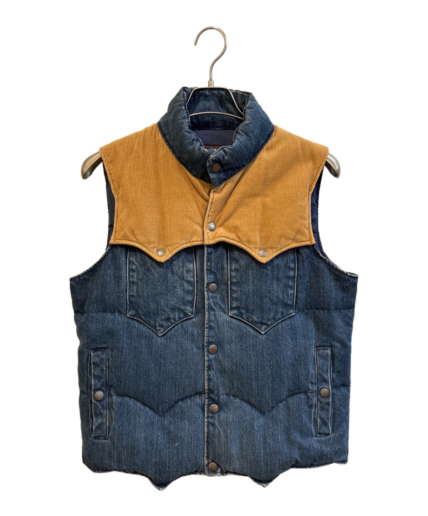 sugar cane シュガーケーン ダウンベスト 中古・古着通販】SUGAR CANE (シュガーケーン) ダウンベスト