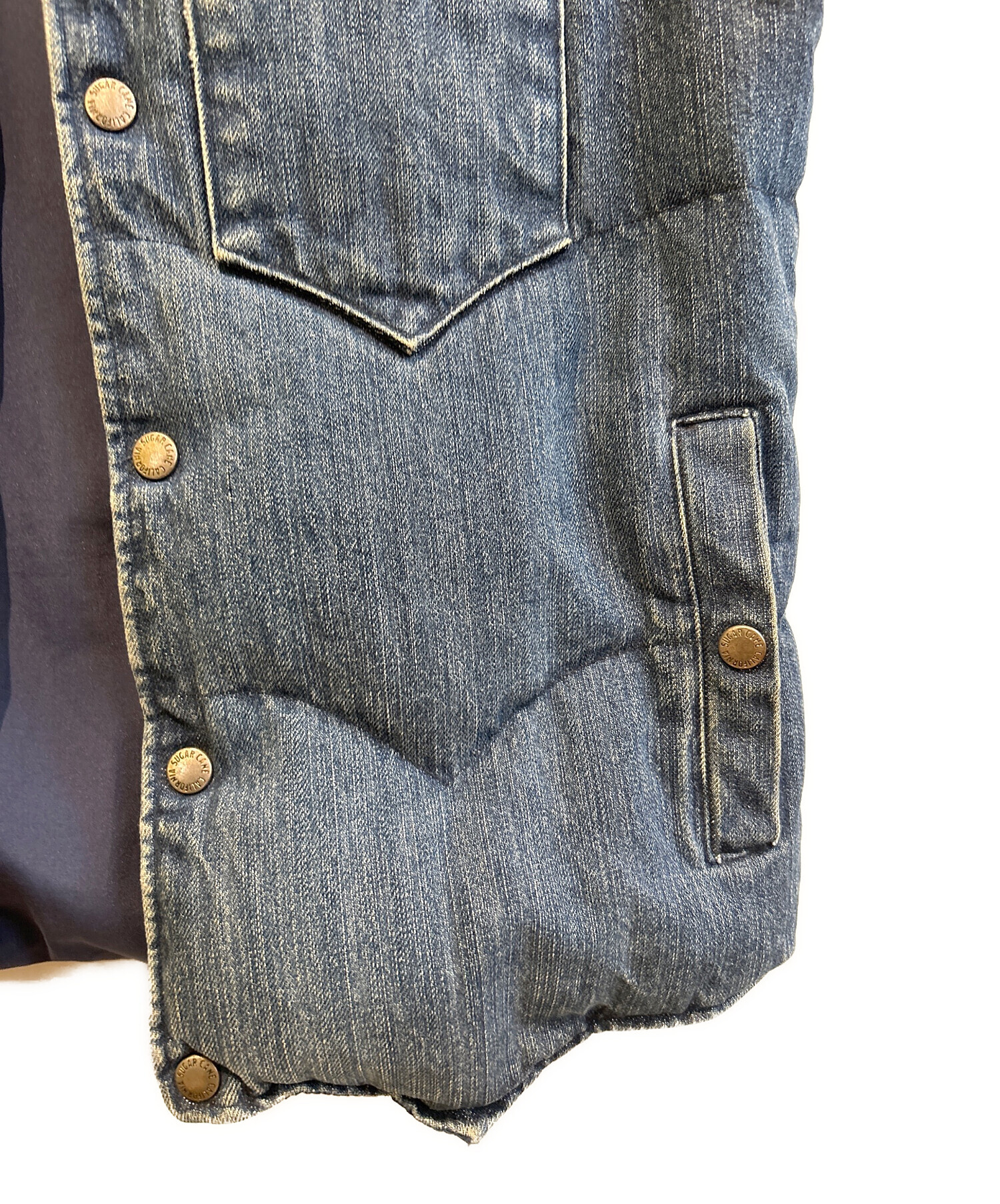 中古・古着通販】SUGAR CANE (シュガーケーン) ダウンベスト