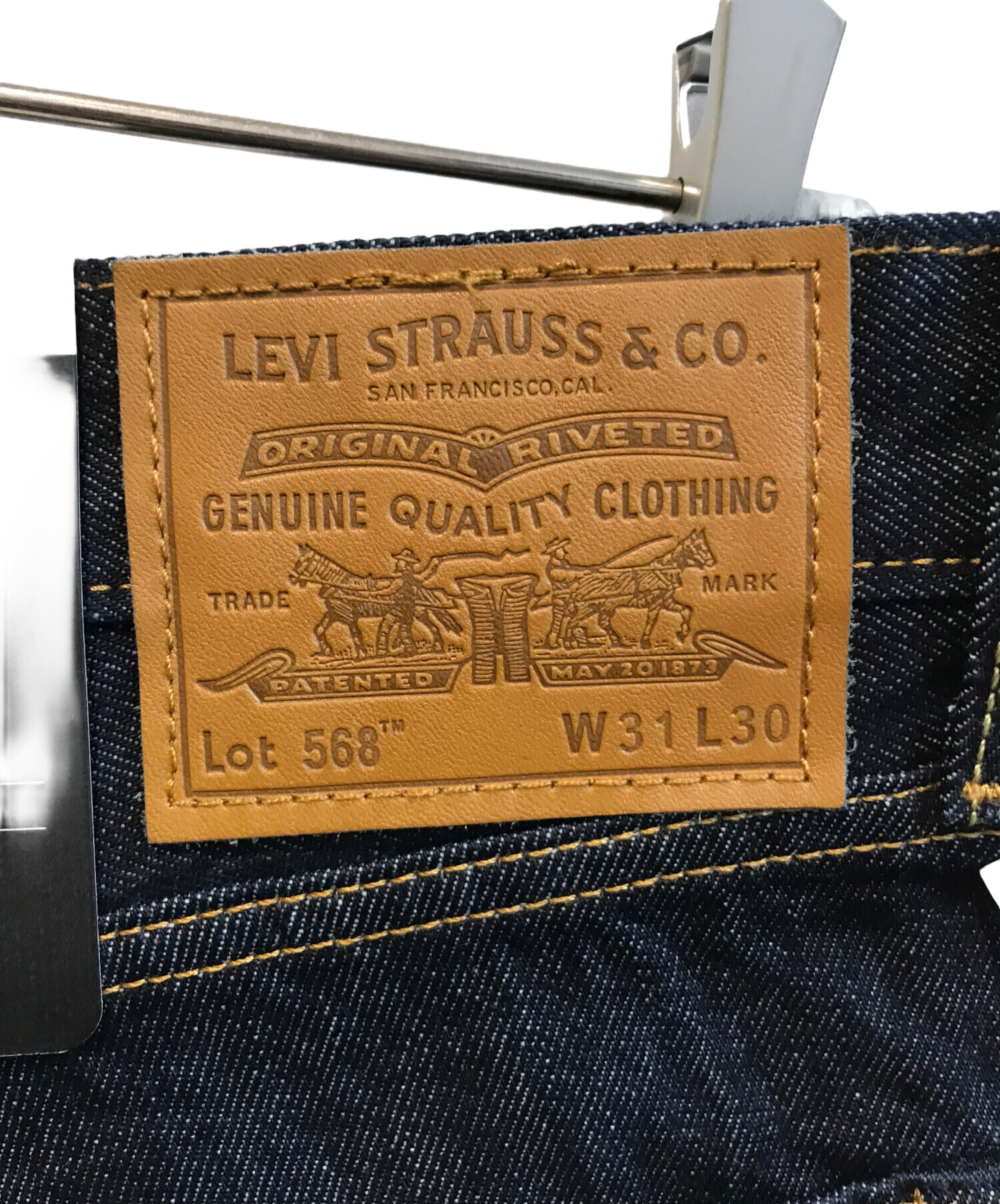 中古・古着通販】LEVI'S (リーバイス) 568デニムパンツ インディゴ
