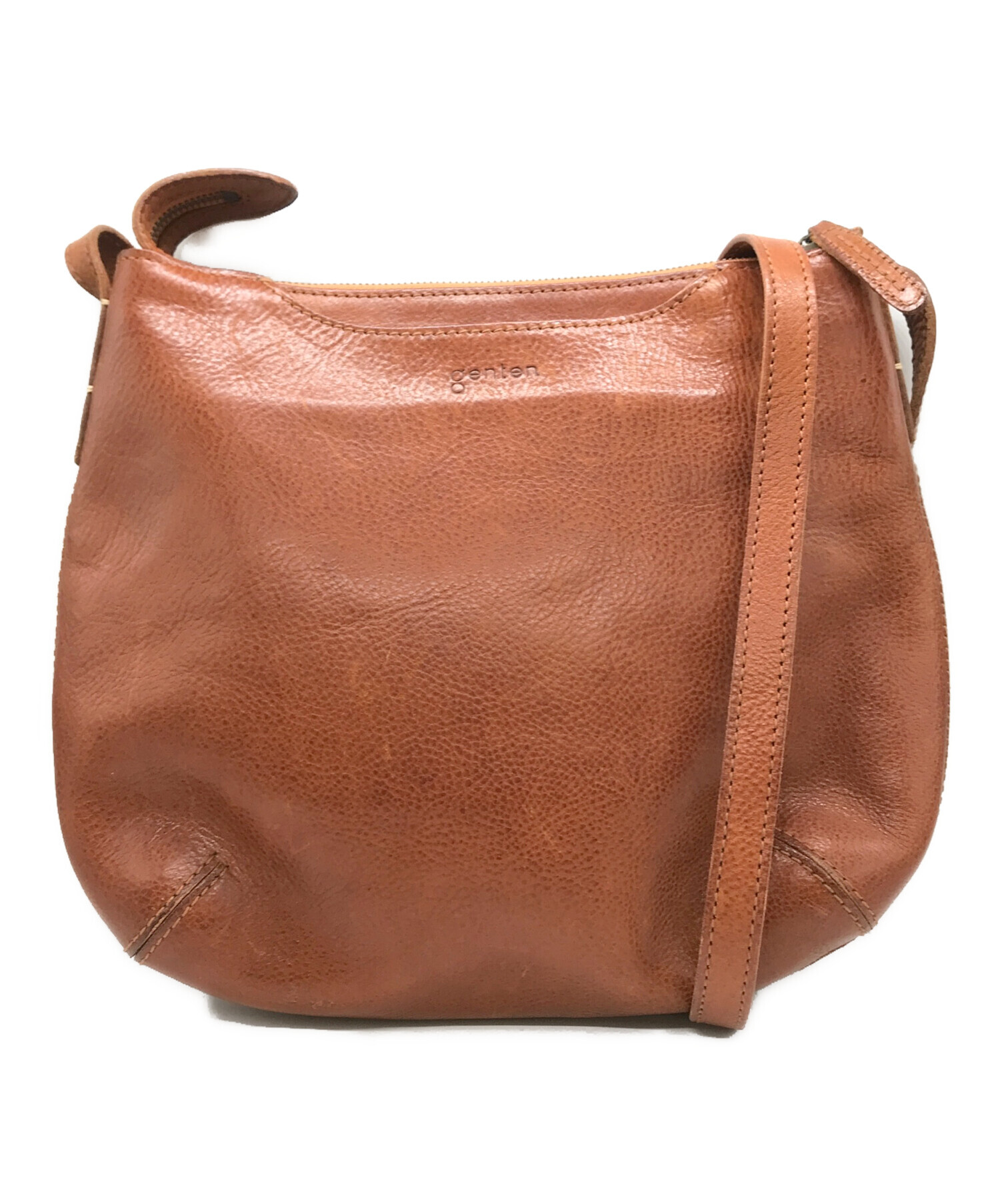 dan genten ショルダーバッグ ブラウン 中古・古着通販】genten (ゲンテン) ショルダーバッグ ブラウン
