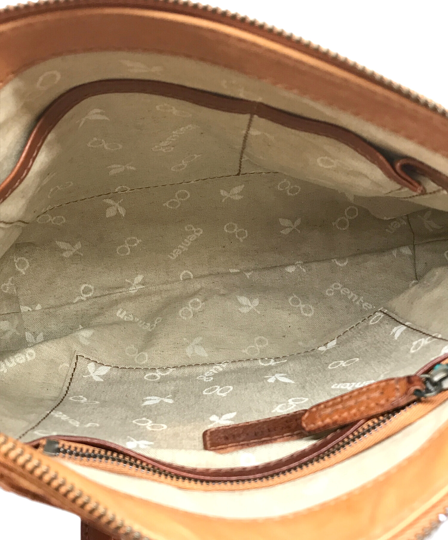 中古・古着通販】genten (ゲンテン) ショルダーバッグ ブラウン