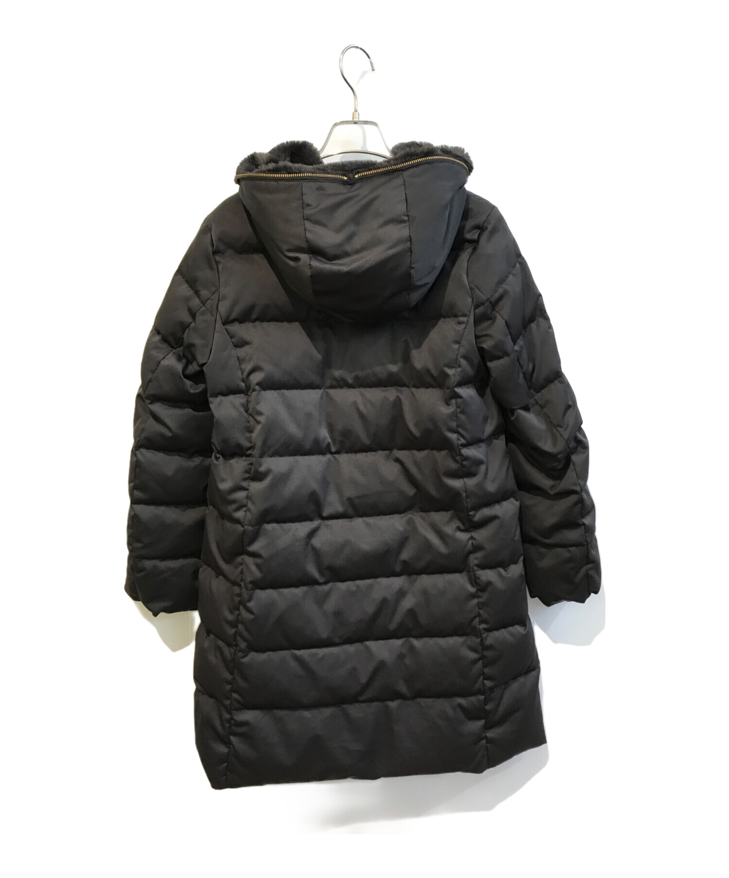 中古・古着通販】le.coeur blanc (ルクールブラン) ファーフードロング 