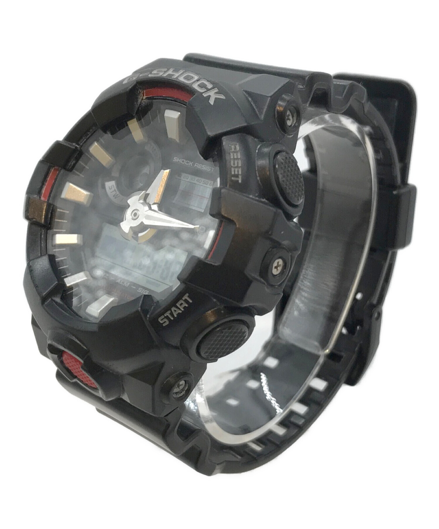 中古・古着通販】CASIO (カシオ) デジアナウォッチ ブラック｜ブランド