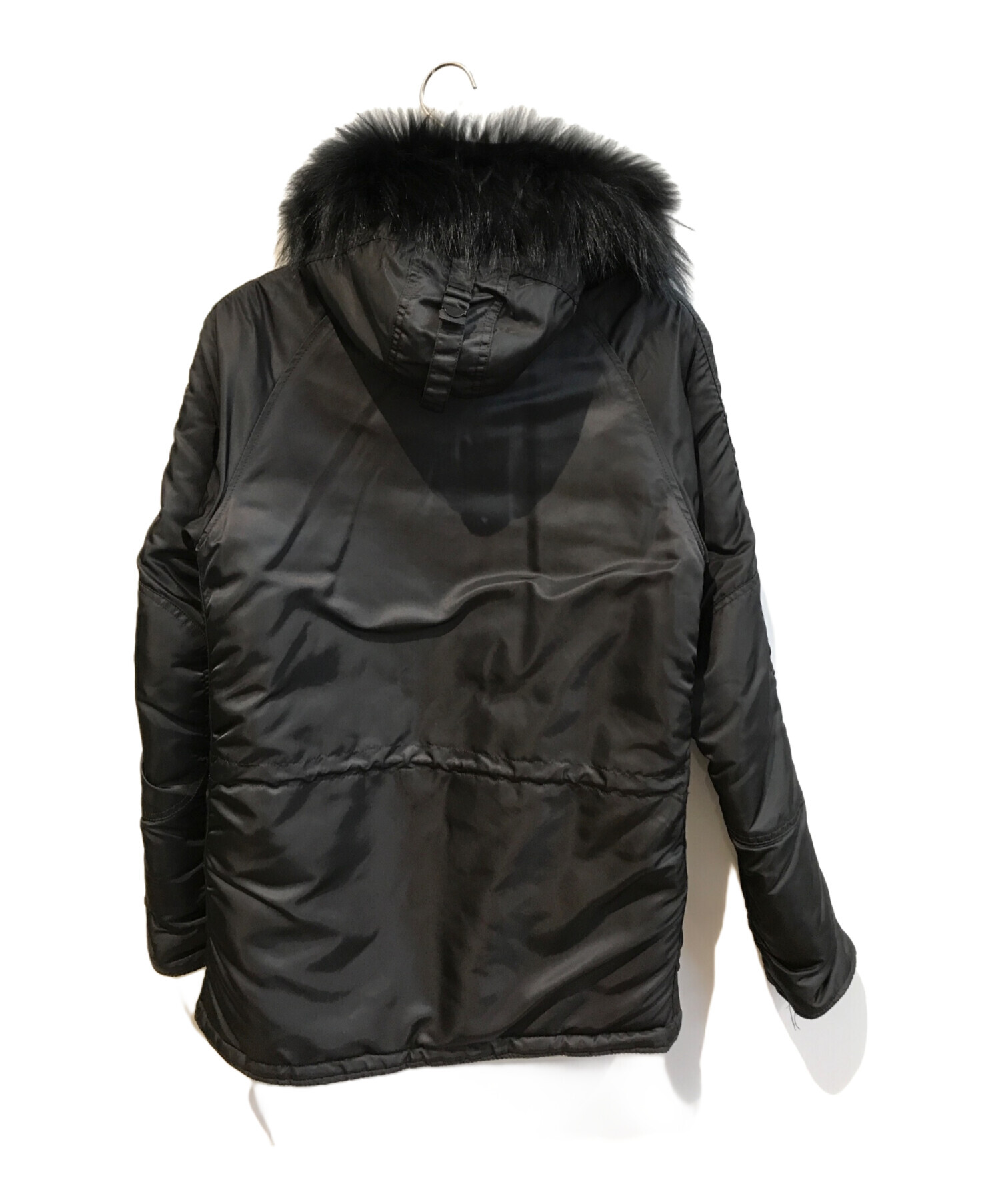 中古・古着通販】ALPHA (アルファ) N-3B フライトジャケット ブラック