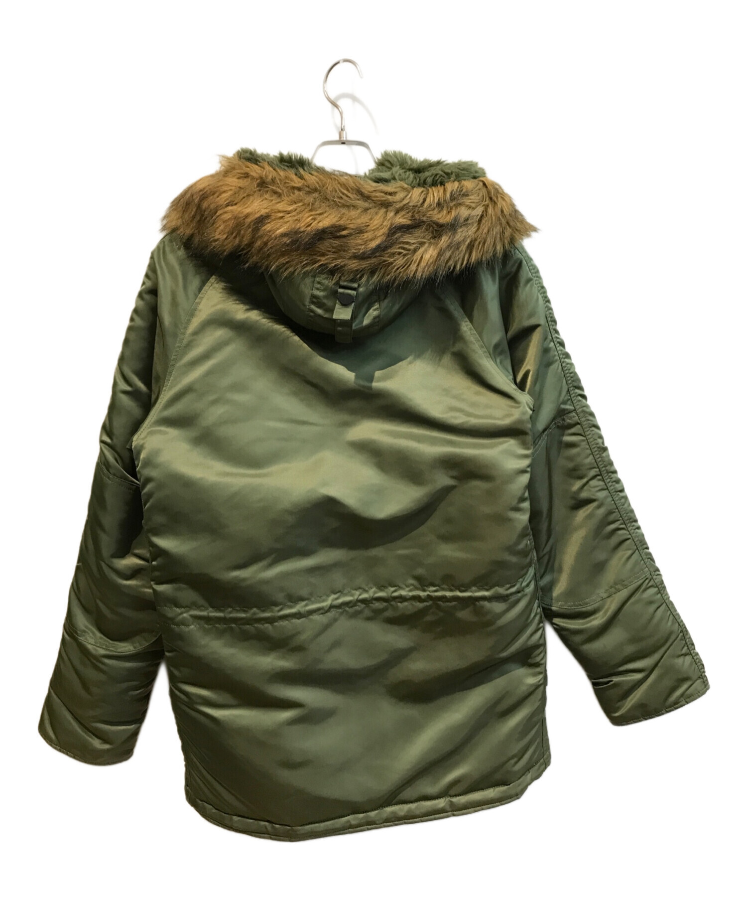 中古・古着通販】ALPHA (アルファ) N-3Bタイプコート グリーン サイズ