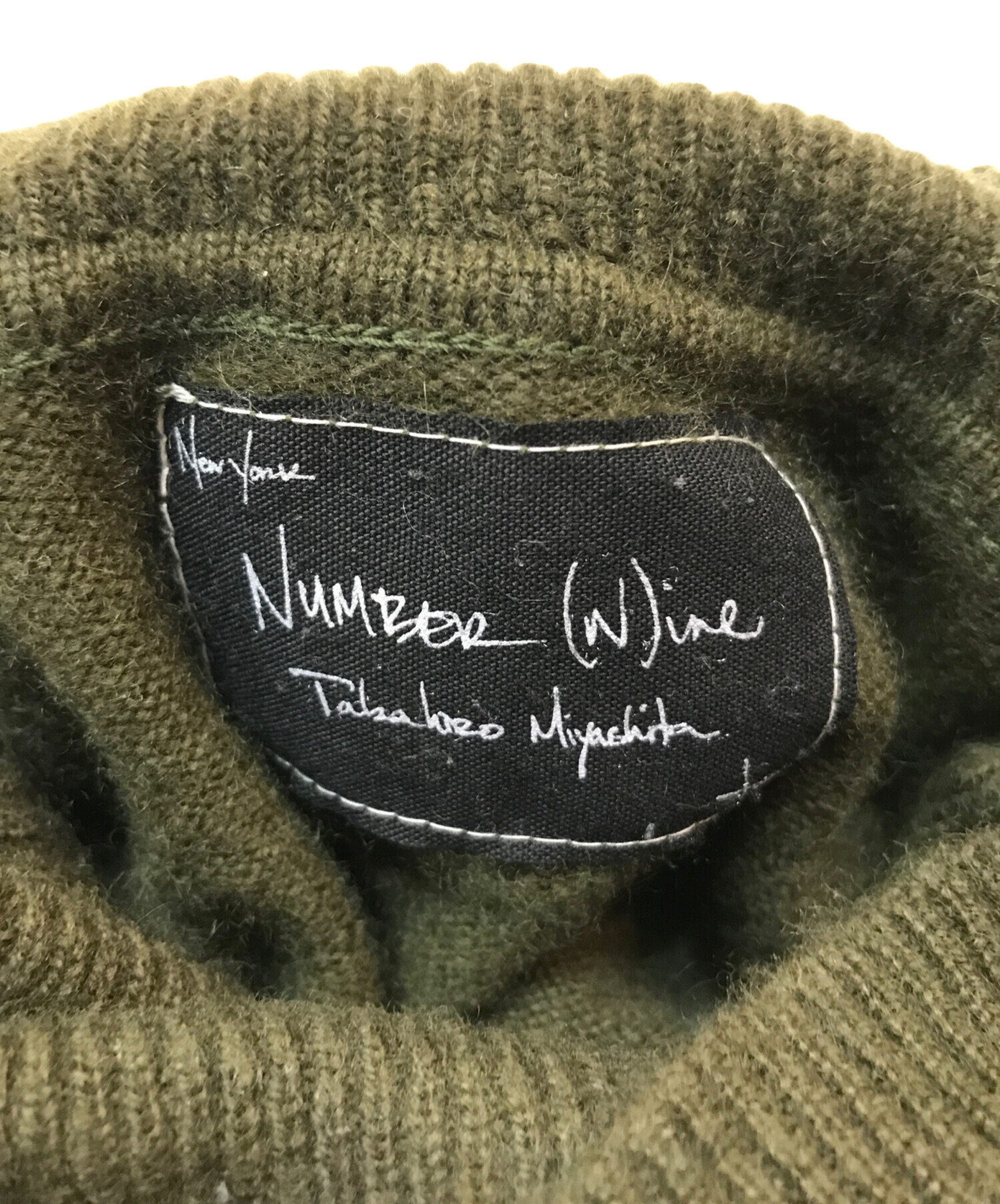 中古・古着通販】NUMBER (N)INE (ナンバーナイン) カシミヤタートル