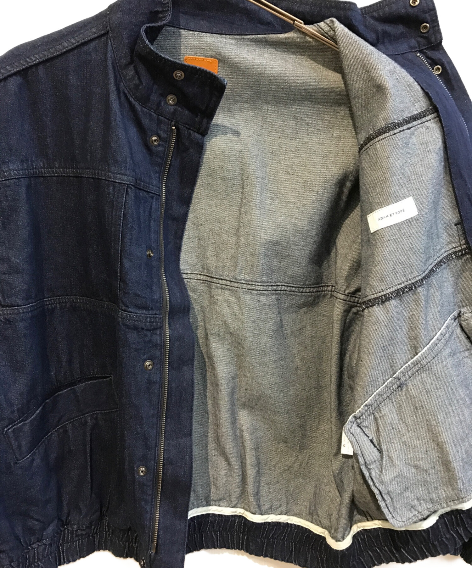 中古・古着通販】Adam et Rope (アダム エ ロペ) デニムボマー