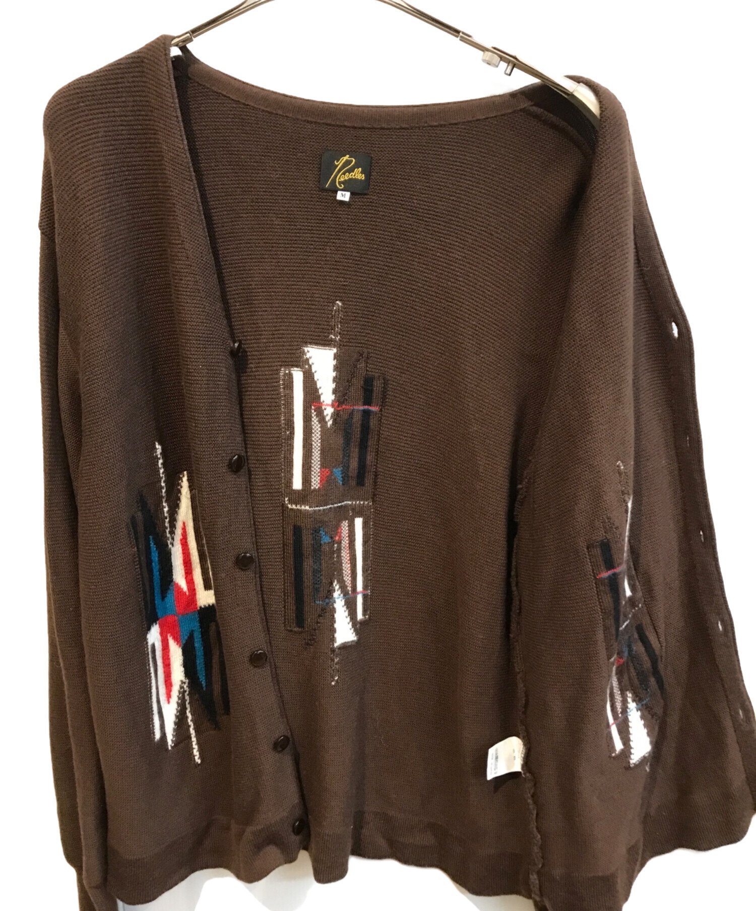 中古・古着通販】Needles (ニードルズ) V Neck Cardigan -Chimayo