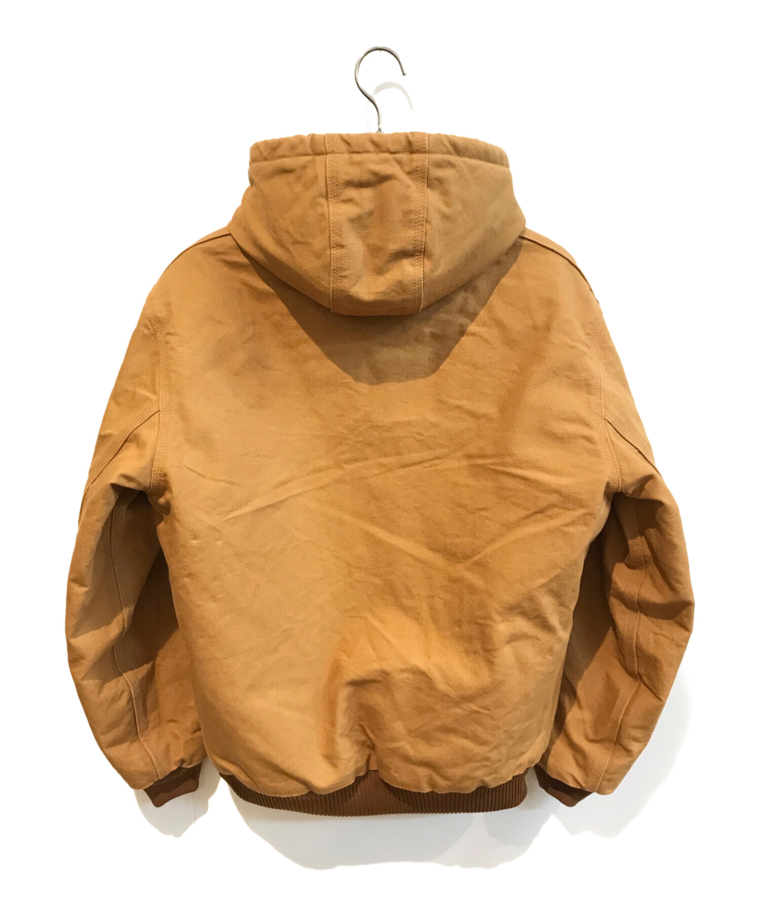 Carhartt アクティブジャケット パーカー　M ベージュ 中古・古着通販】CarHartt (カーハート) アクティブパーカー ベージュ