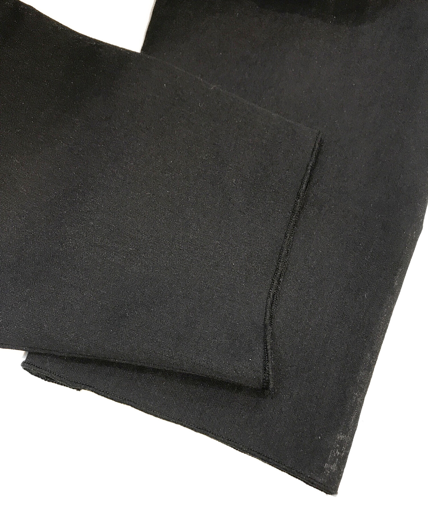 中古・古着通販】TODAYFUL (トゥデイフル) Slub Slit Shirts ブラック 