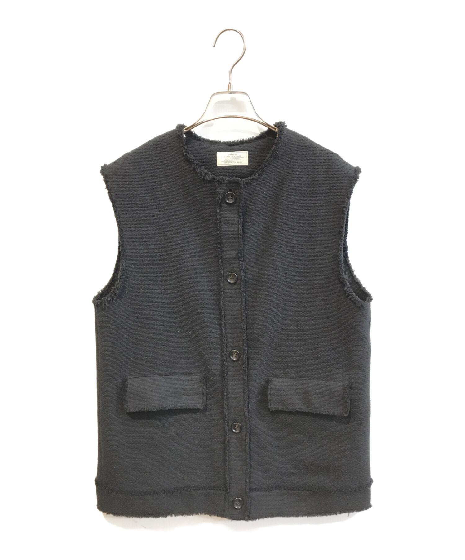 JOURNAL STANDARD relume  ウールベスト JOURNAL STANDARD relume ウールカシミヤニュアンスベスト - メルカリ