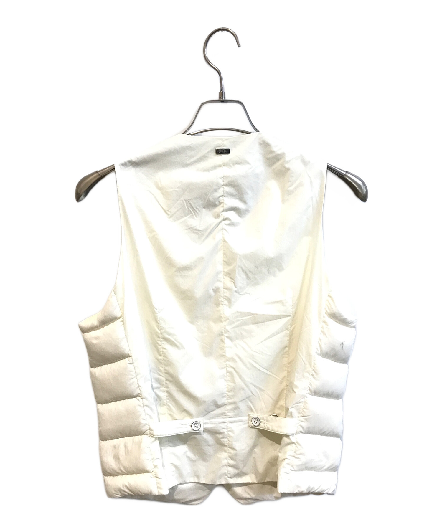 中古・古着通販】HERNO (ヘルノ) ベスト 23713 アイボリー サイズ:44