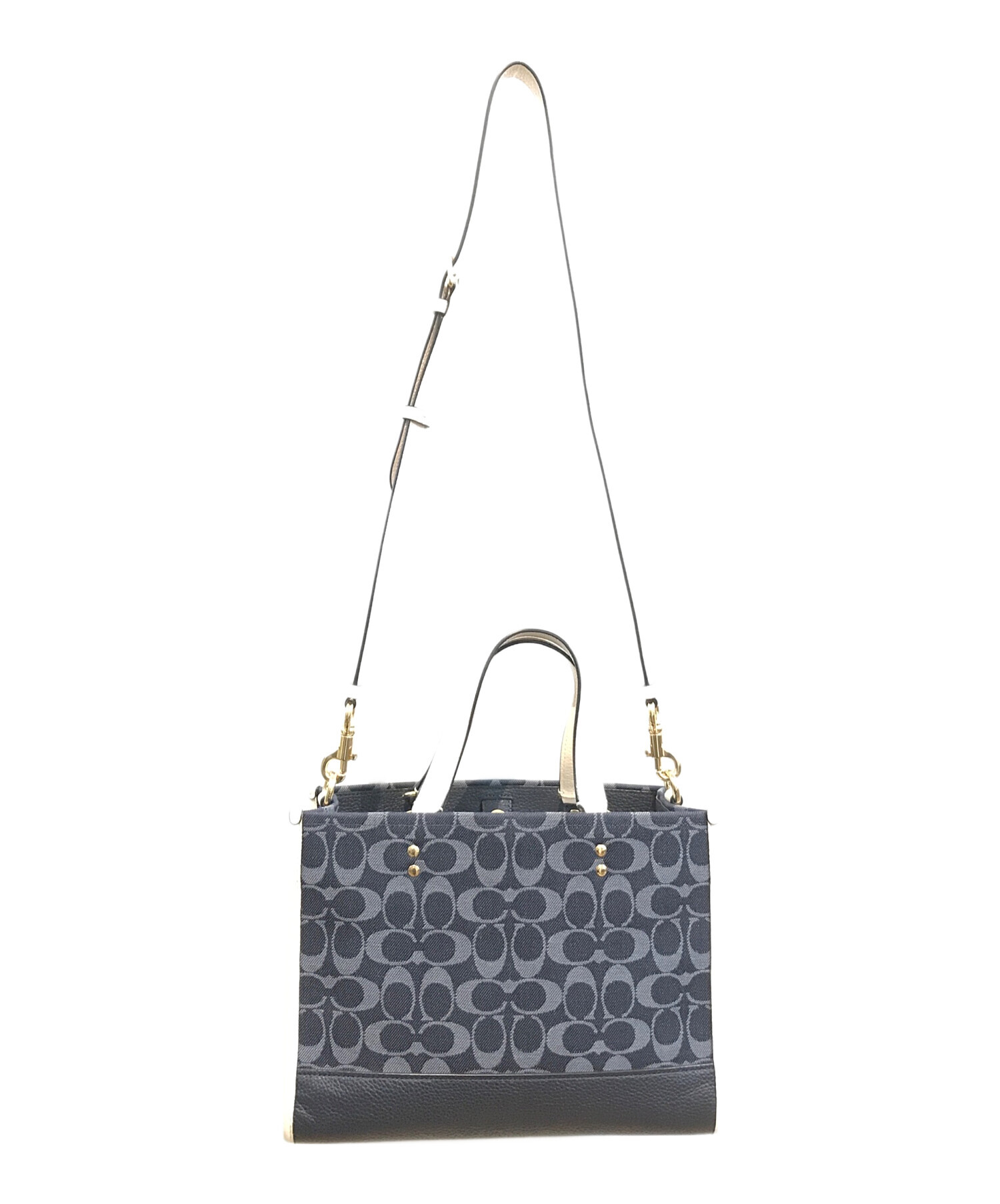 中古・古着通販】COACH (コーチ) 2WAYショルダーバッグ C2826 ブルー