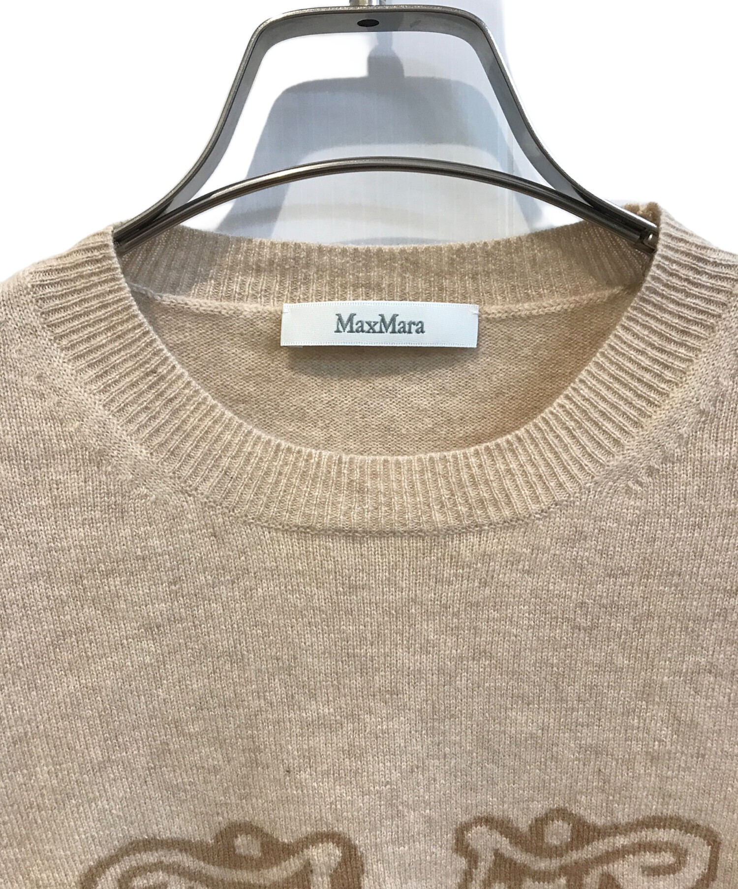 中古・古着通販】MaxMara (マックスマーラ) Gramピュアカシミヤニット