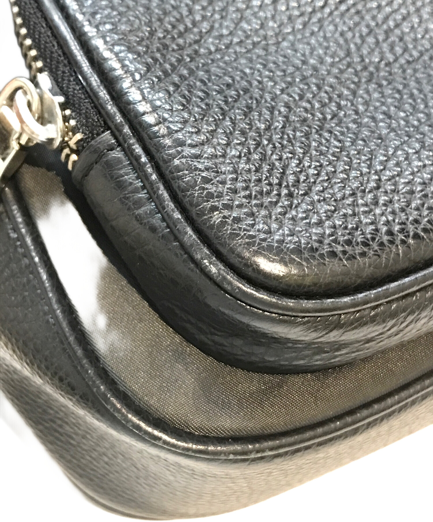 中古・古着通販】COACH (コーチ) ショルダーバッグ 91065 ブラック