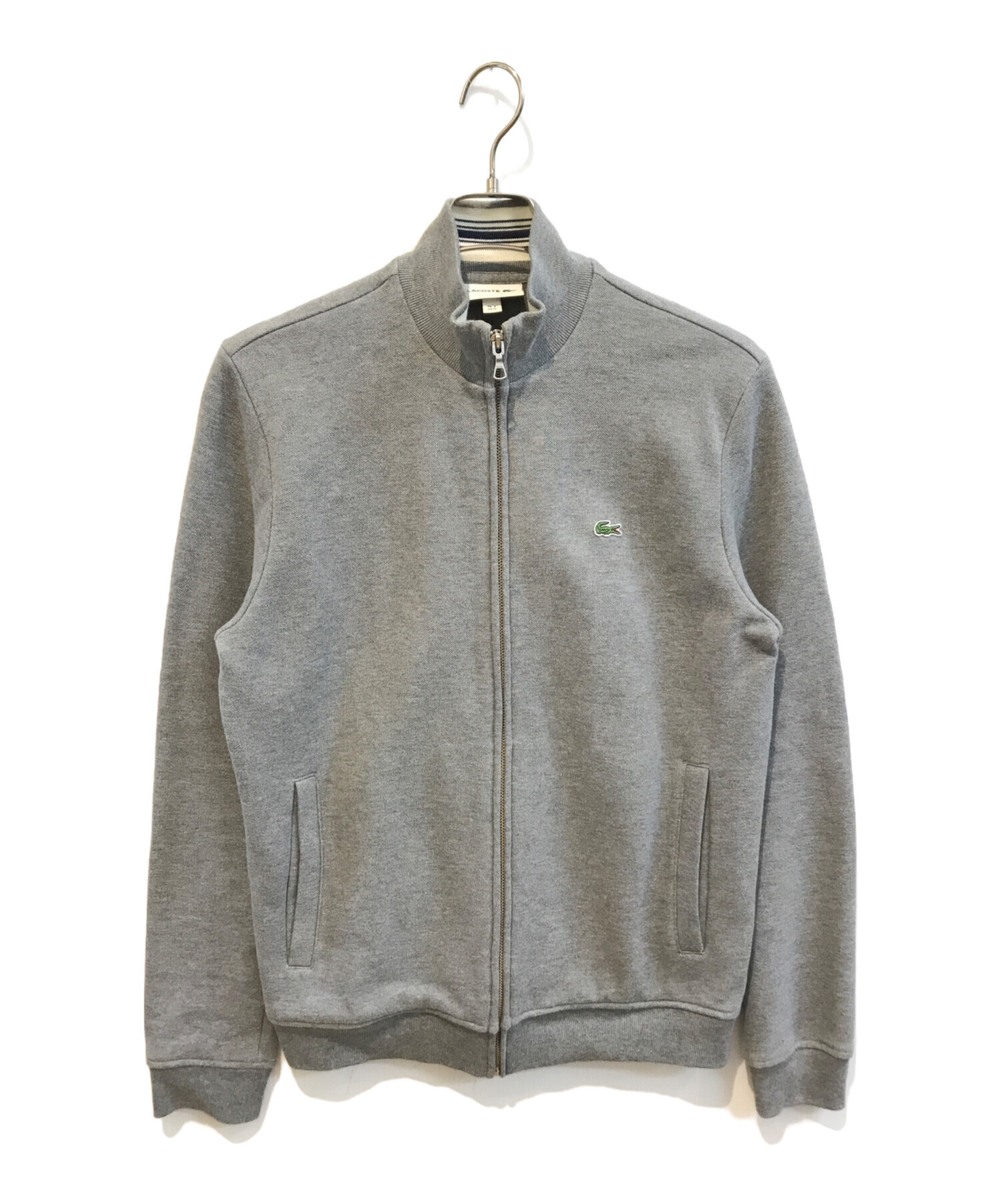 中古・古着通販】LACOSTE (ラコステ) ジップアップジャケット グレー