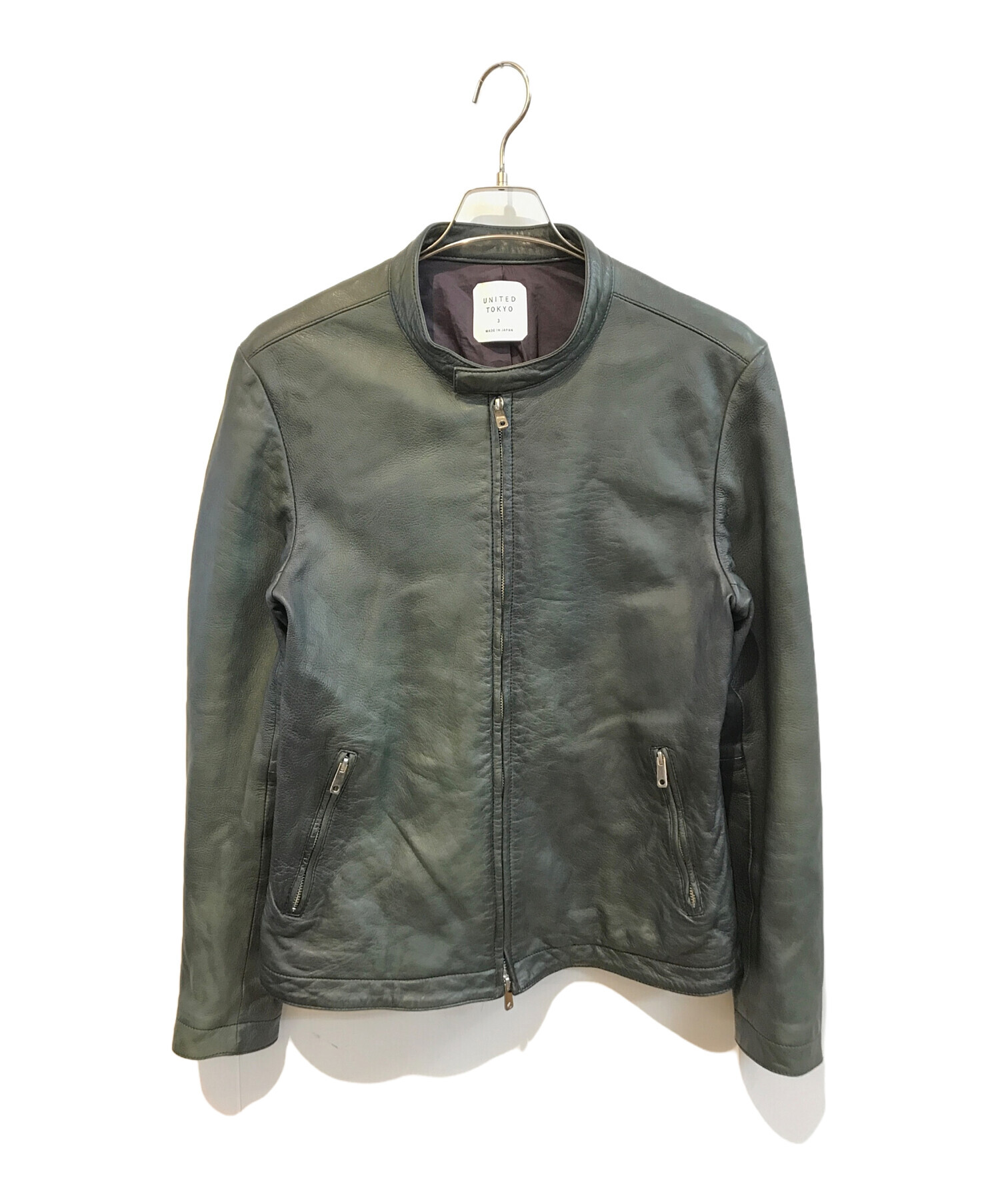 中古・古着通販】UNITED ARROWS (ユナイテッドアローズ) レザー 
