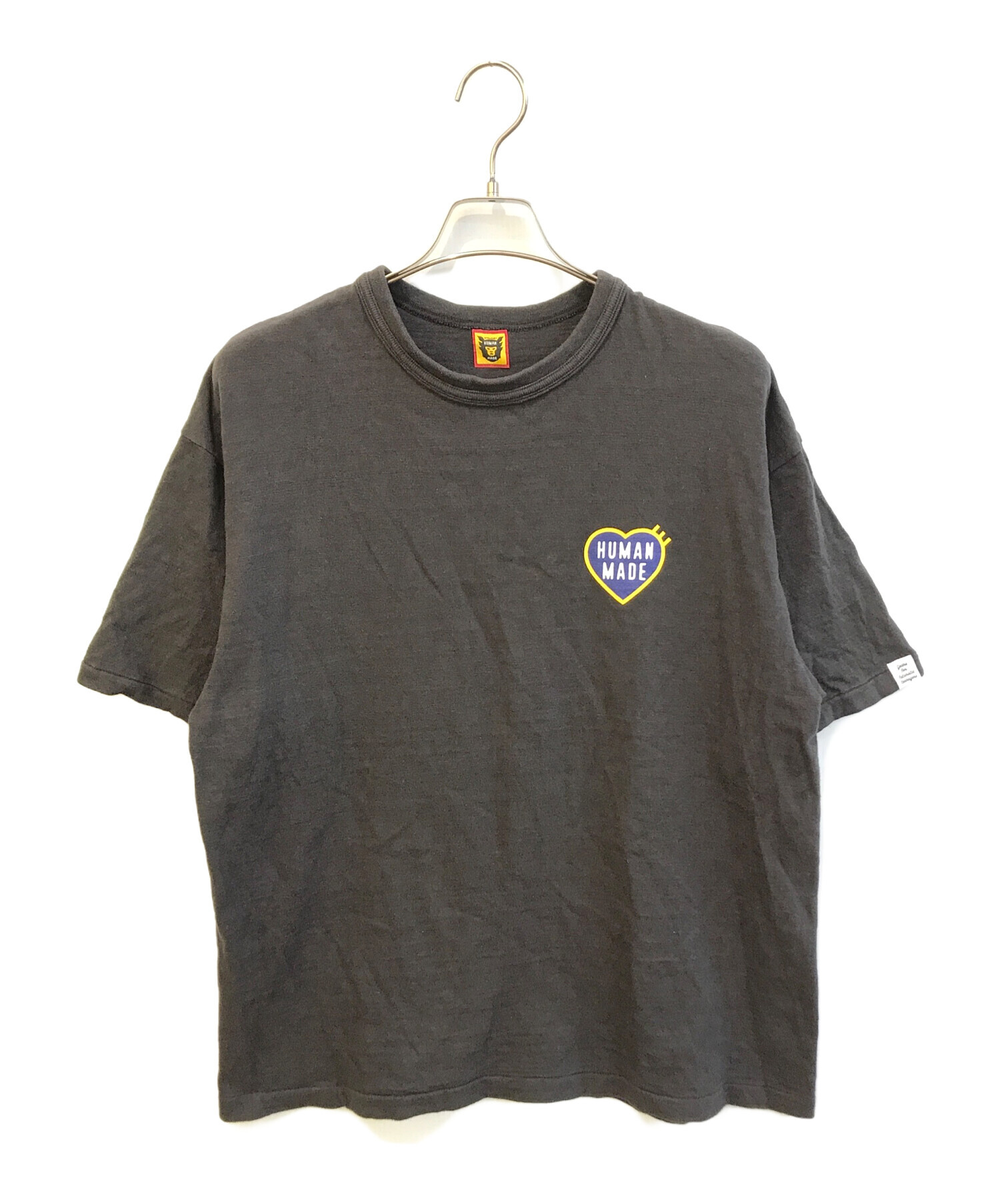 中古・古着通販】HUMAN MADE (ヒューマンメイド) ハートロゴTシャツ 