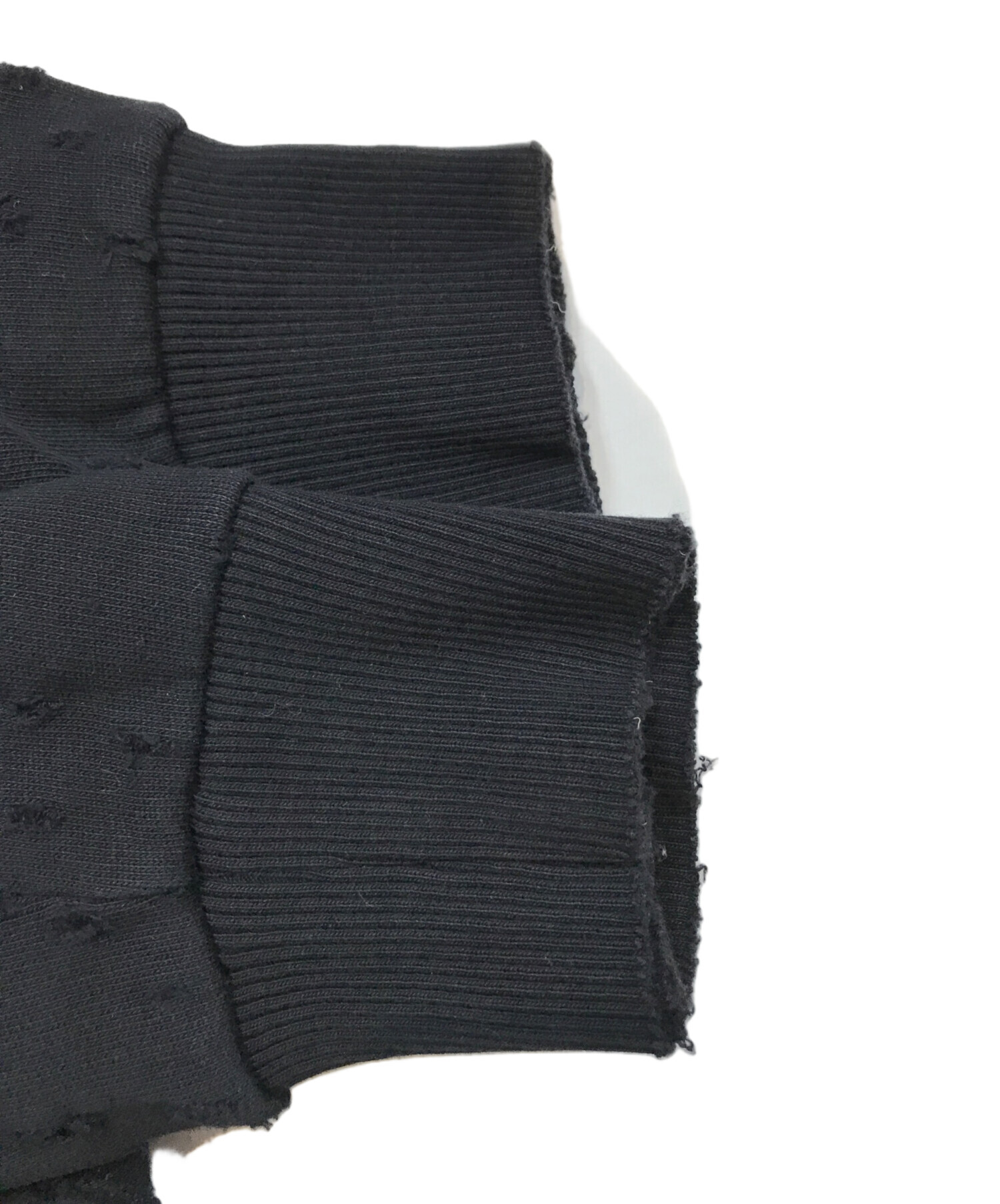 GIVENCHY 美品希少レアサイズ　デストロイ加工　スウェット　シアー裏張り 中古・古着通販】GIVENCHY (ジバンシィ) デストロイ加工ロゴプリント