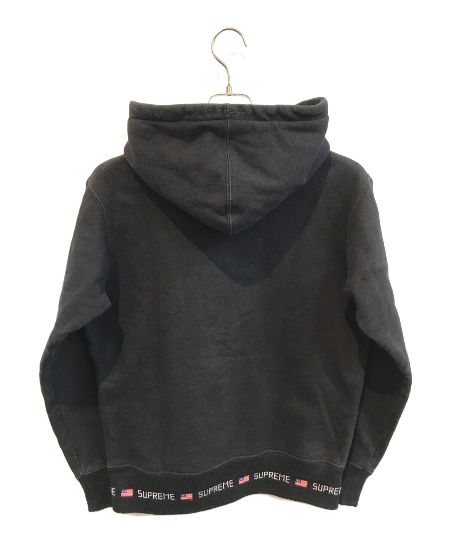 中古・古着通販】Supreme (シュプリーム) Logo Rib Hooded Sweatshirt