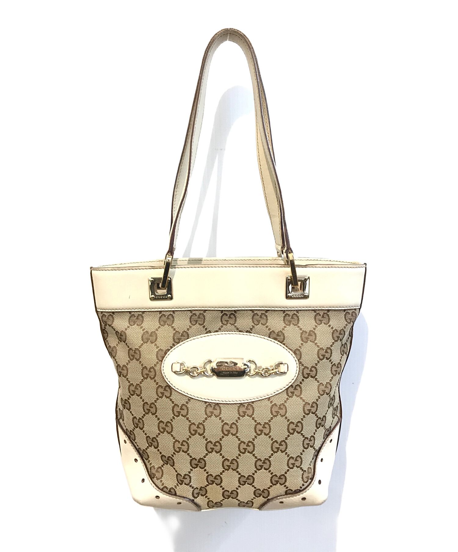 中古・古着通販】GUCCI (グッチ) GGキャンバストートバッグ 145994