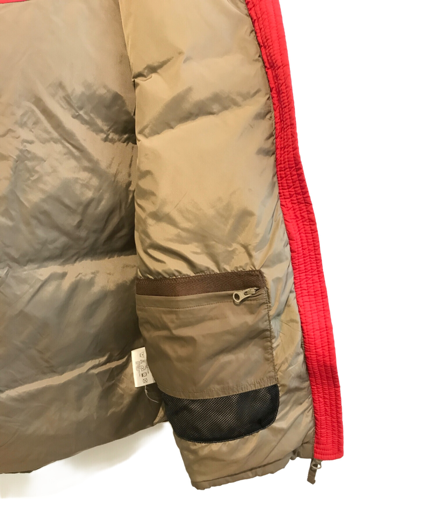 中古・古着通販】NAPAPIJRI (ナパピリ) ダウンベスト ブラウン サイズ