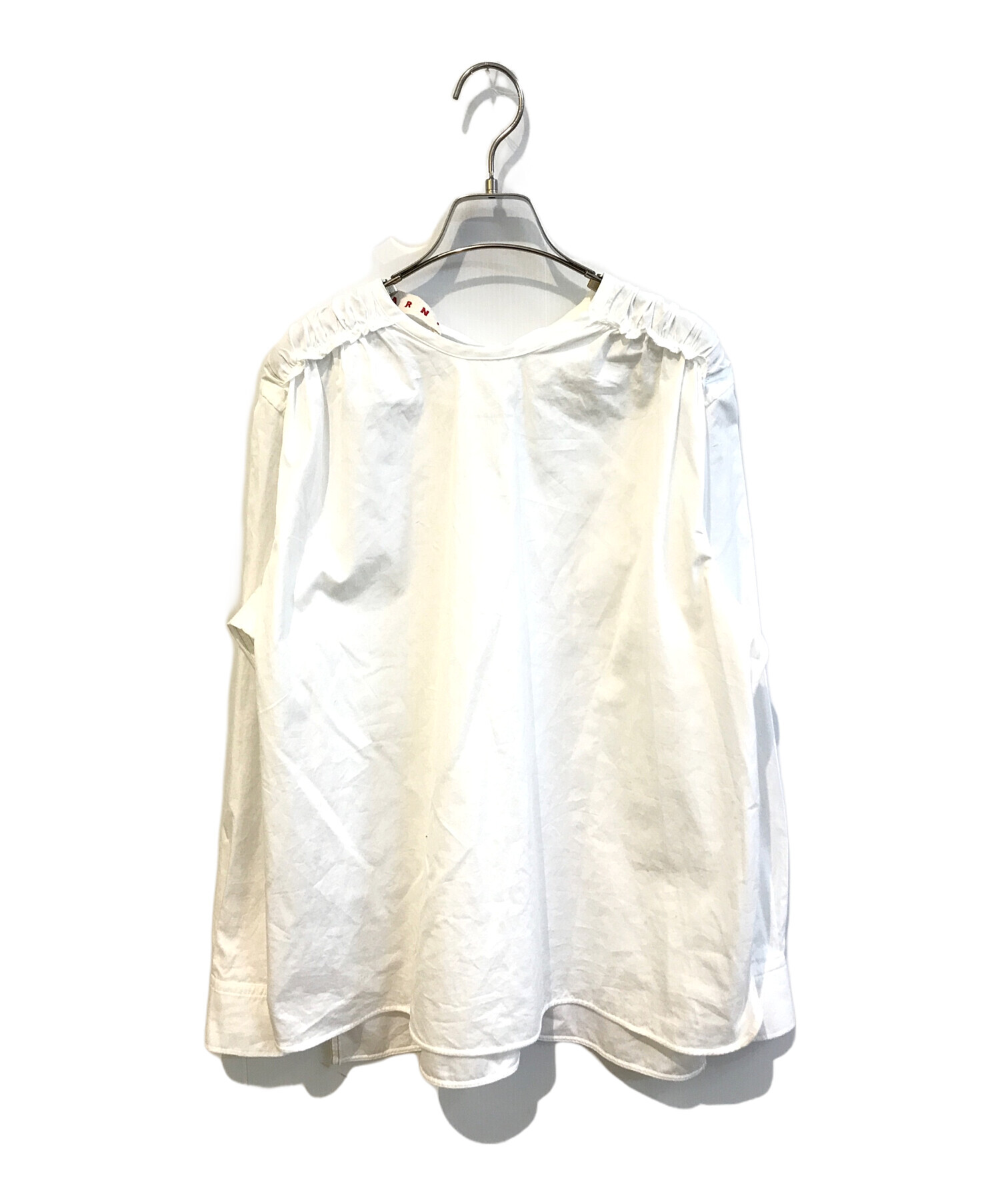 中古・古着通販】MARNI (マルニ) コットンポプリン ギャザーショルダー 