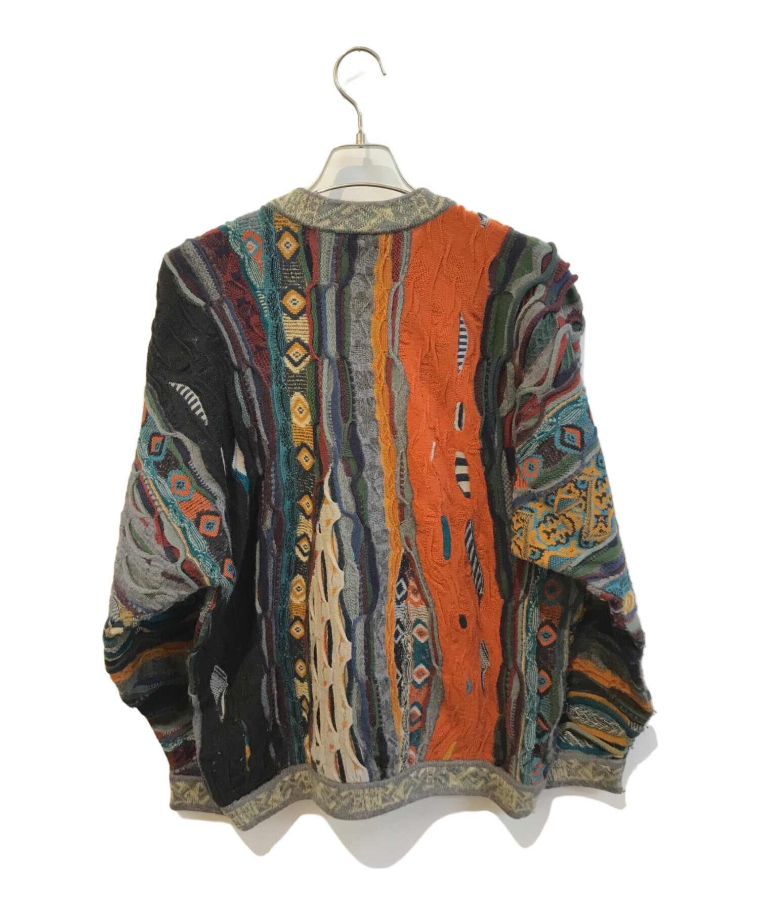 中古・古着通販】COOGI (クージー) 3Dニット マルチカラー サイズ:L