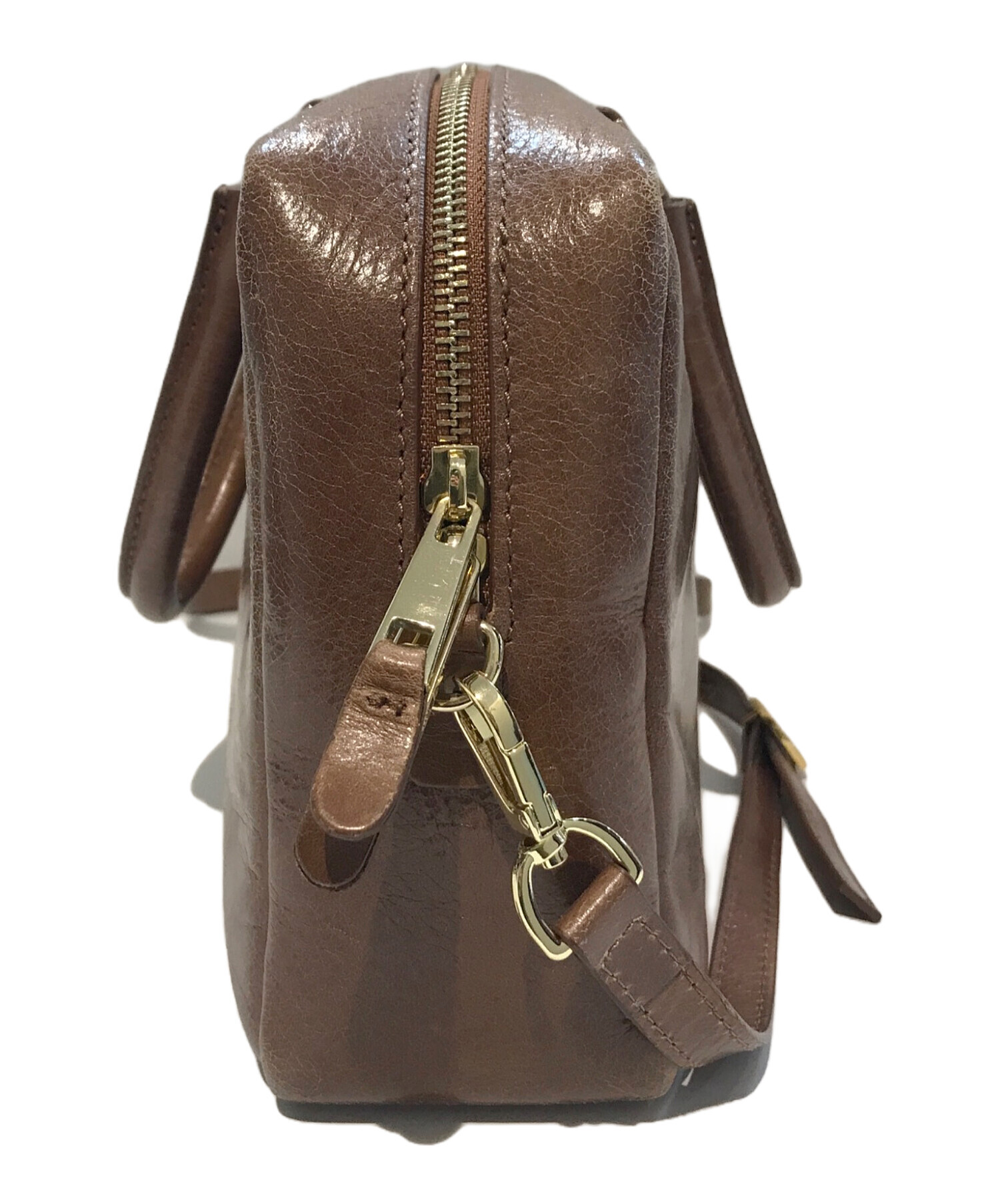 【タグ付き未使用級】CHRISTIAN VILLA 2WAY ブラウン 自由区 CHRISTIAN VILLA（クリスチャンヴィラ） CHRISTIAN VILLA 2WAY