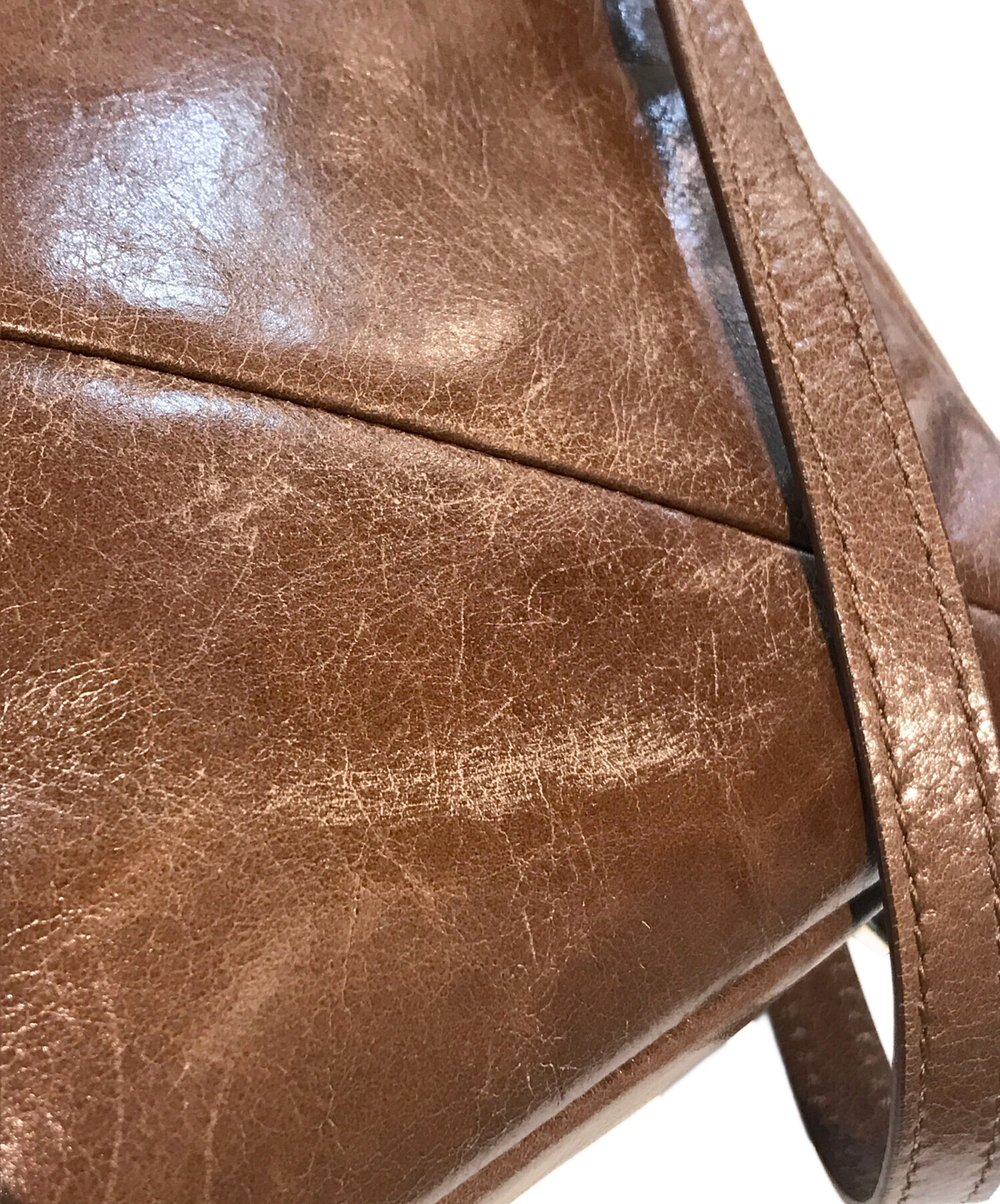 【タグ付き未使用級】CHRISTIAN VILLA 2WAY ブラウン 自由区 CHRISTIAN VILLA（クリスチャンヴィラ） CHRISTIAN VILLA 2WAY