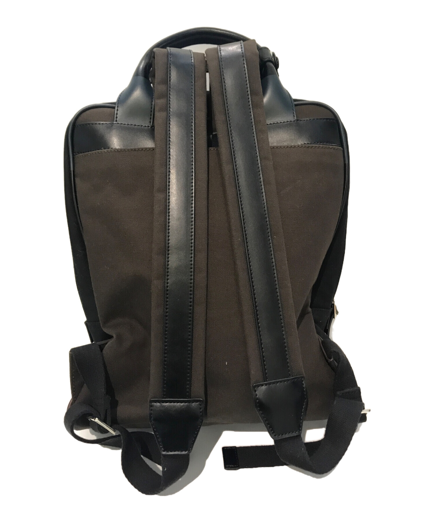 LUIGI様 美品 Paul Smith ポールスミス リュック カーキ ポールスミス バッグ リュックサック カーキ Paul Smith aps475-54