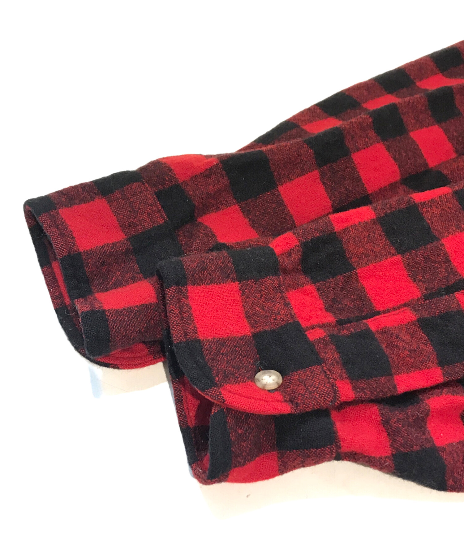 トップス 80s PENDLETON Buffalo checked Woolshirt 中古・古着通販】PENDLETON (ペンドルトン) Buffalo checked Woolshirt