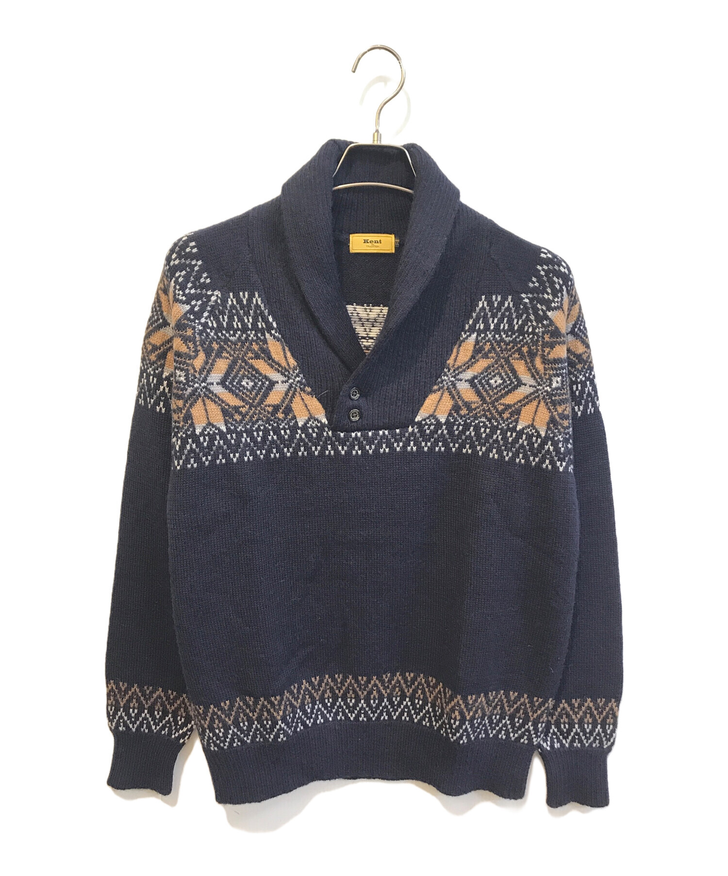 ✨極美品✨80s/Pringle/カシミヤ100%/ニット/イングランド製 中古・古着通販】Pringle (プリングル) Vネックカシミヤニット