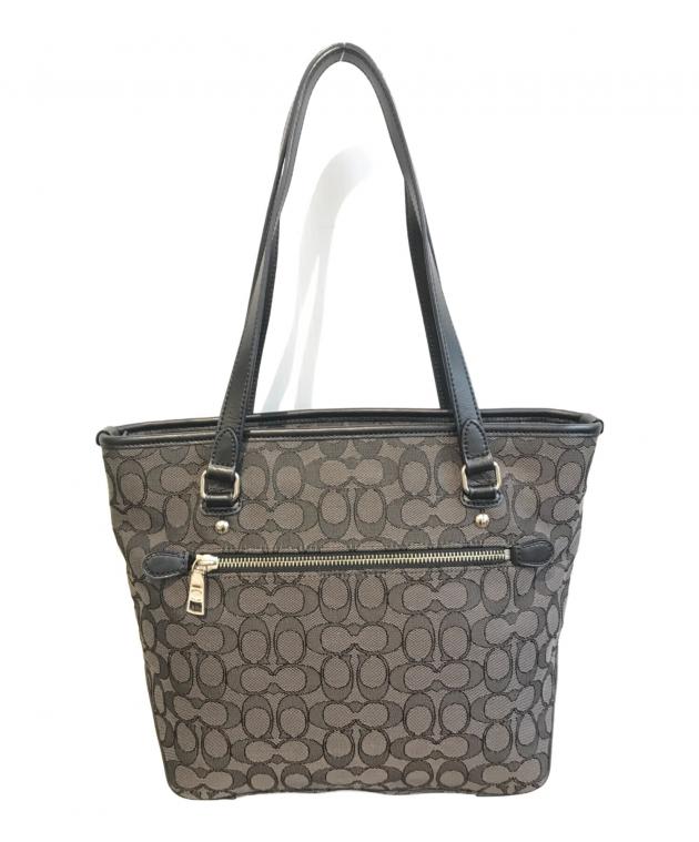 中古・古着通販】COACH (コーチ) トートバッグ F58282 グレー 