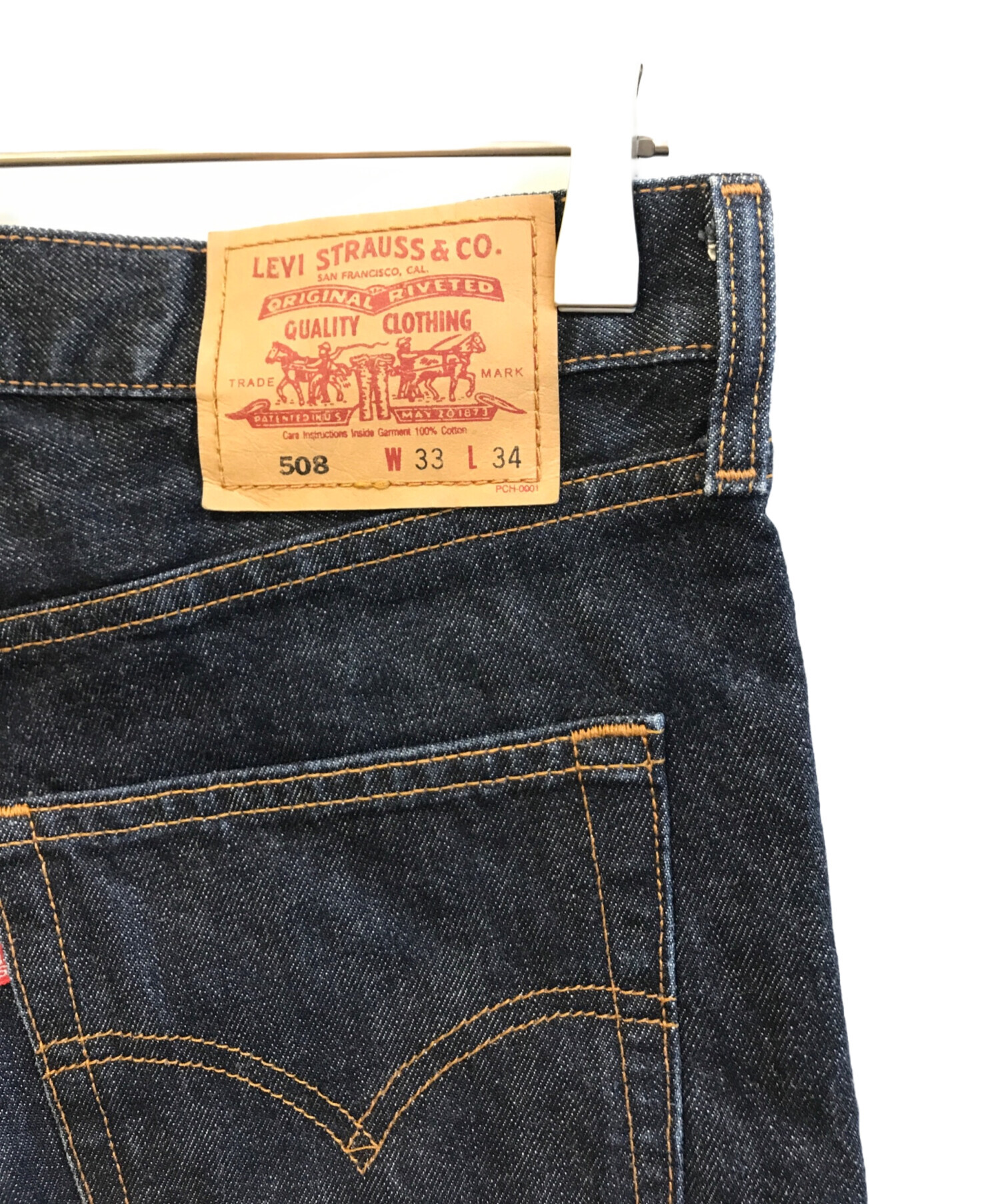 中古・古着通販】LEVI'S (リーバイス) デニムパンツ インディゴ サイズ