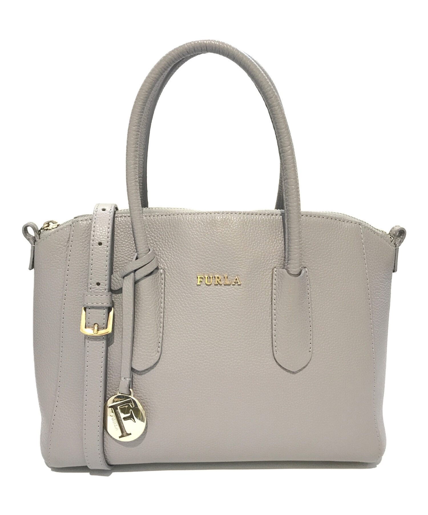 中古・古着通販】FURLA (フルラ) 2WAYショルダーバッグ 285789 グレー