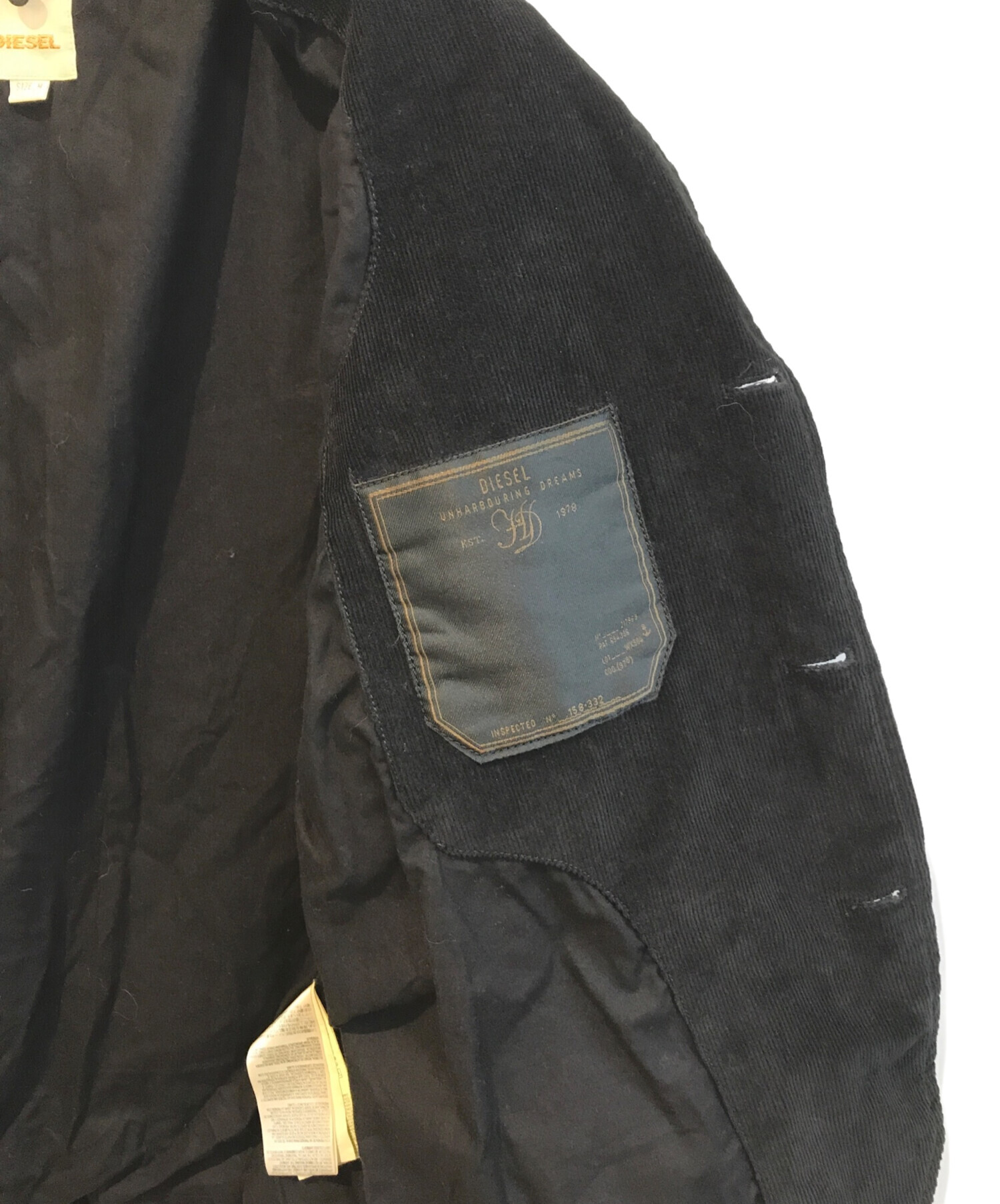 中古・古着通販】DIESEL (ディーゼル) コーデュロイジャケット