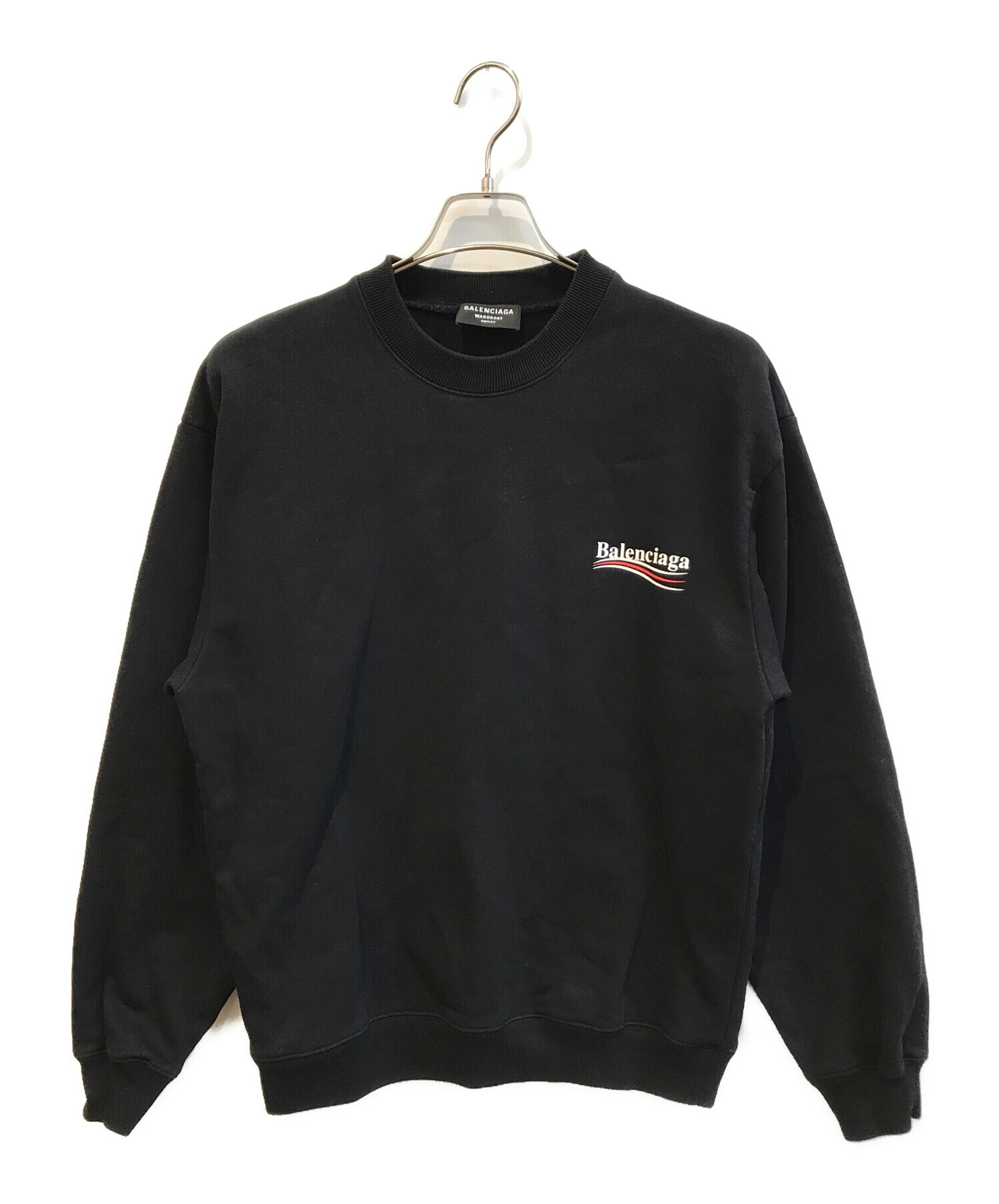 Balenciaga/キャンペーンロゴ/ブラック/Sサイズ/トレーナー 中古・古着通販】BALENCIAGA (バレンシアガ) キャンペーンロゴ