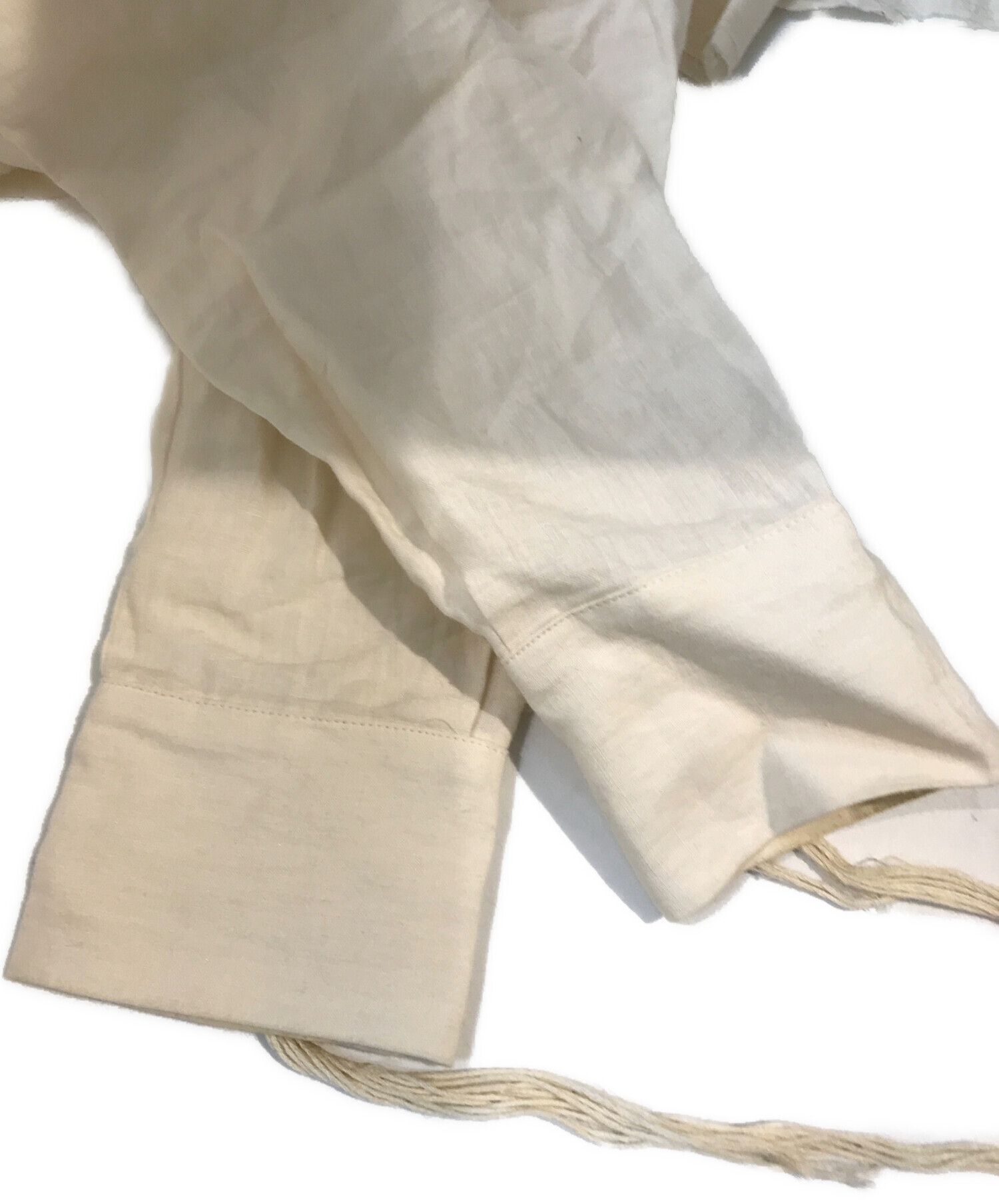 中古・古着通販】Midorikawa (ミドリカワ) WINDING SHIRT ホワイト