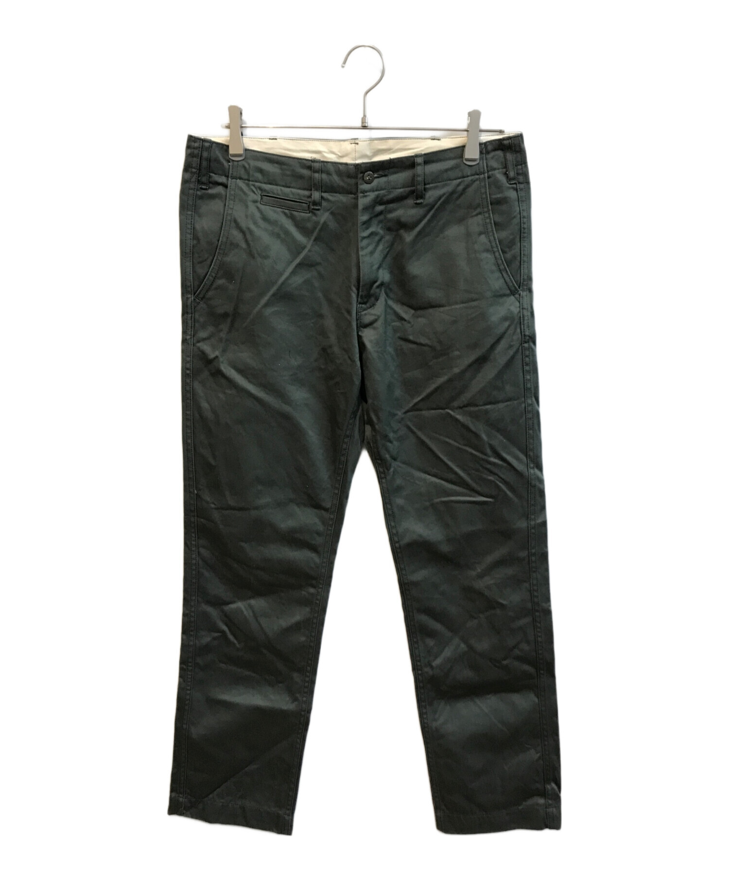 BURGUS PLUS - Lot 400 - Patch Pocket Chino Trousers - 400-63 Black w28