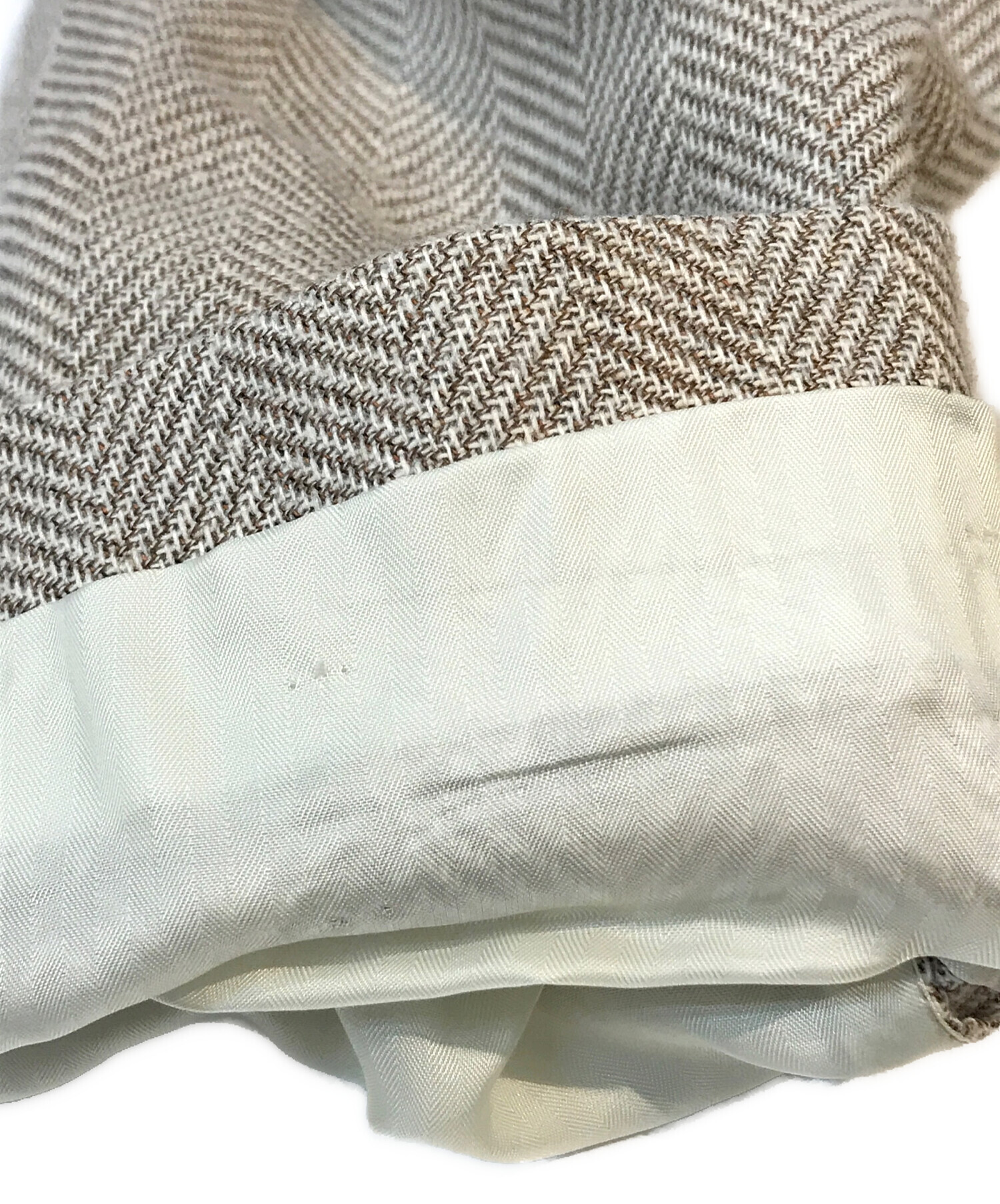 中古・古着通販】Hilton (ヒルトン) テーラードジャケット ベージュ 