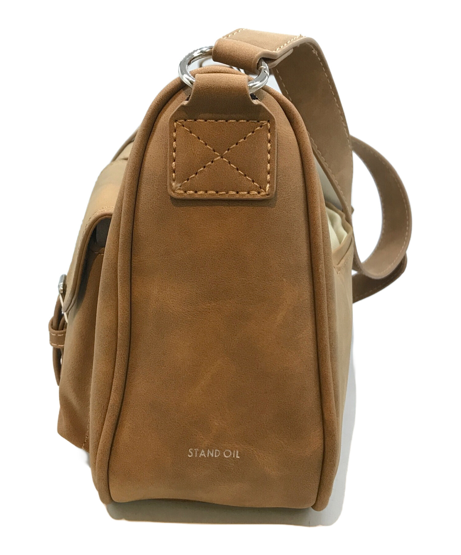 中古・古着通販】STAND OIL (スタンドオイル) Joey Bag Mini ブラウン 