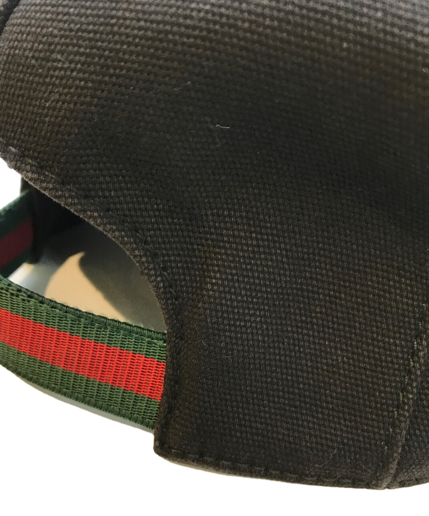 中古・古着通販】GUCCI (グッチ) キャップ 387554 ブラック｜ブランド