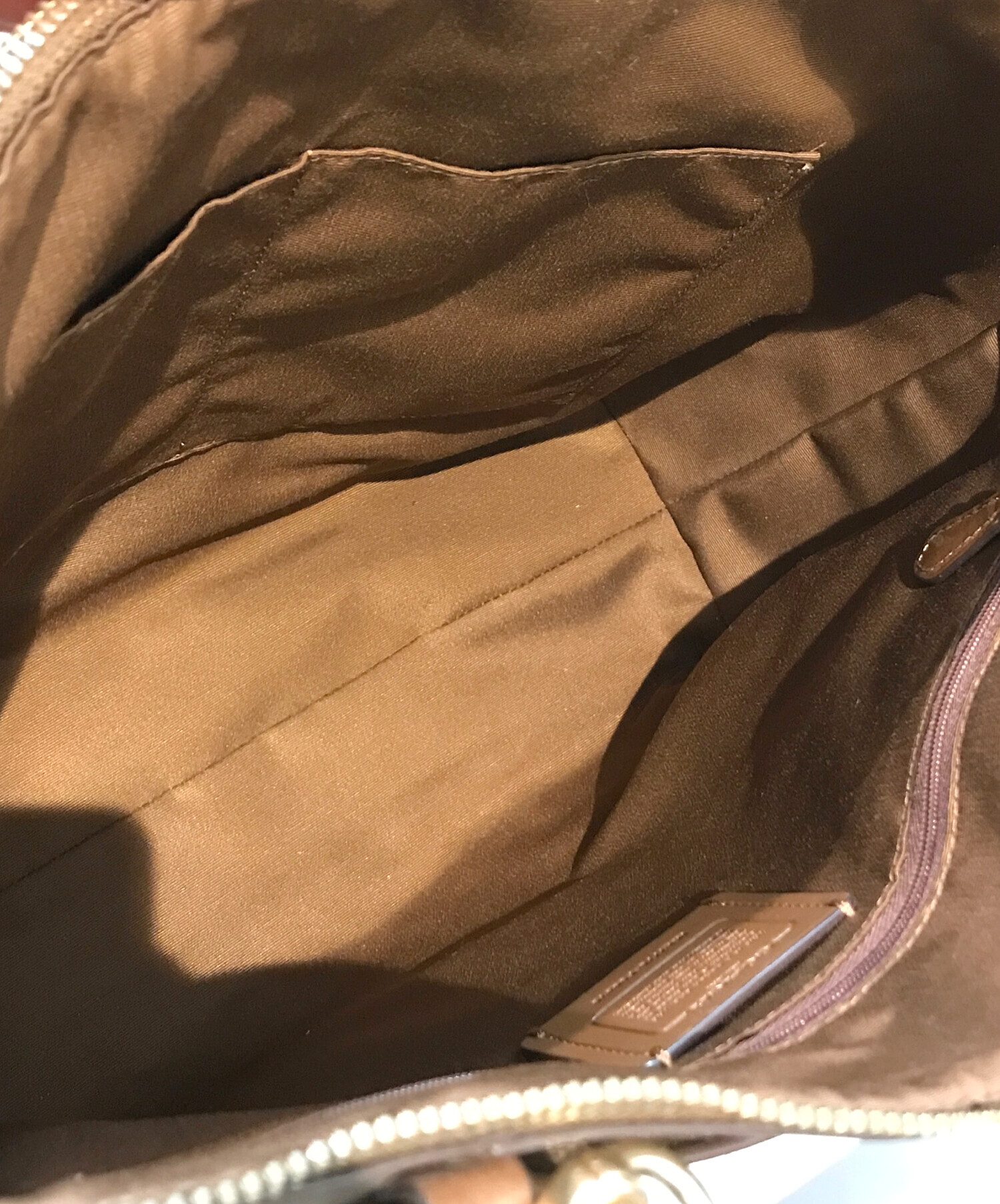 中古・古着通販】COACH (コーチ) トートバッグ F58318 ブラウン