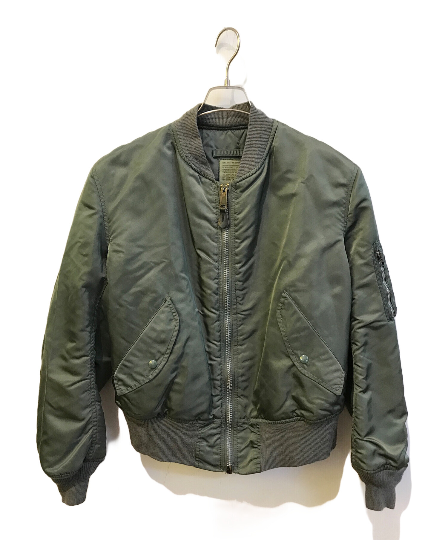 中古・古着通販】ALPHA (アルファ) MA-1ジャケット MIL-J-82790J